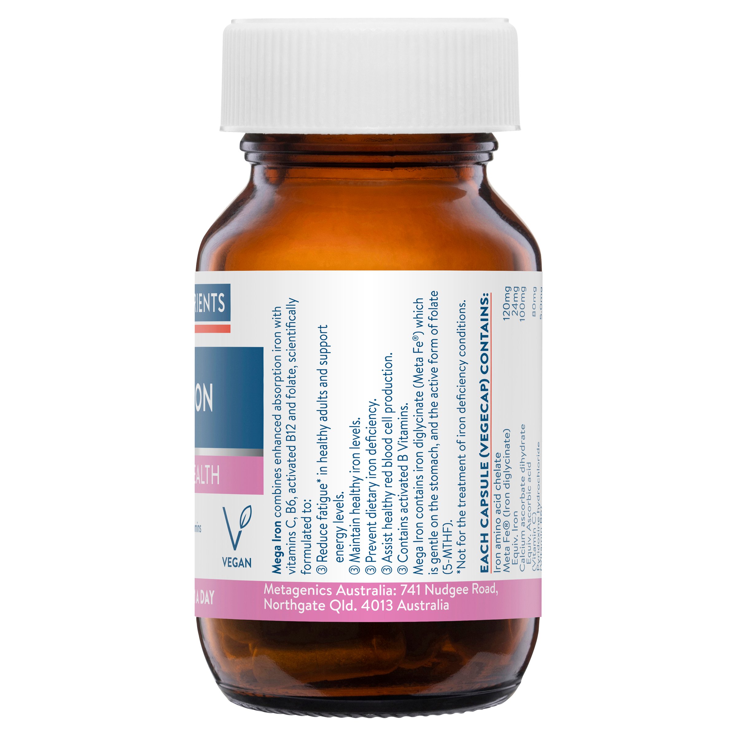 Ethical Nutrients Mega Iron 30 capsules - Image 4