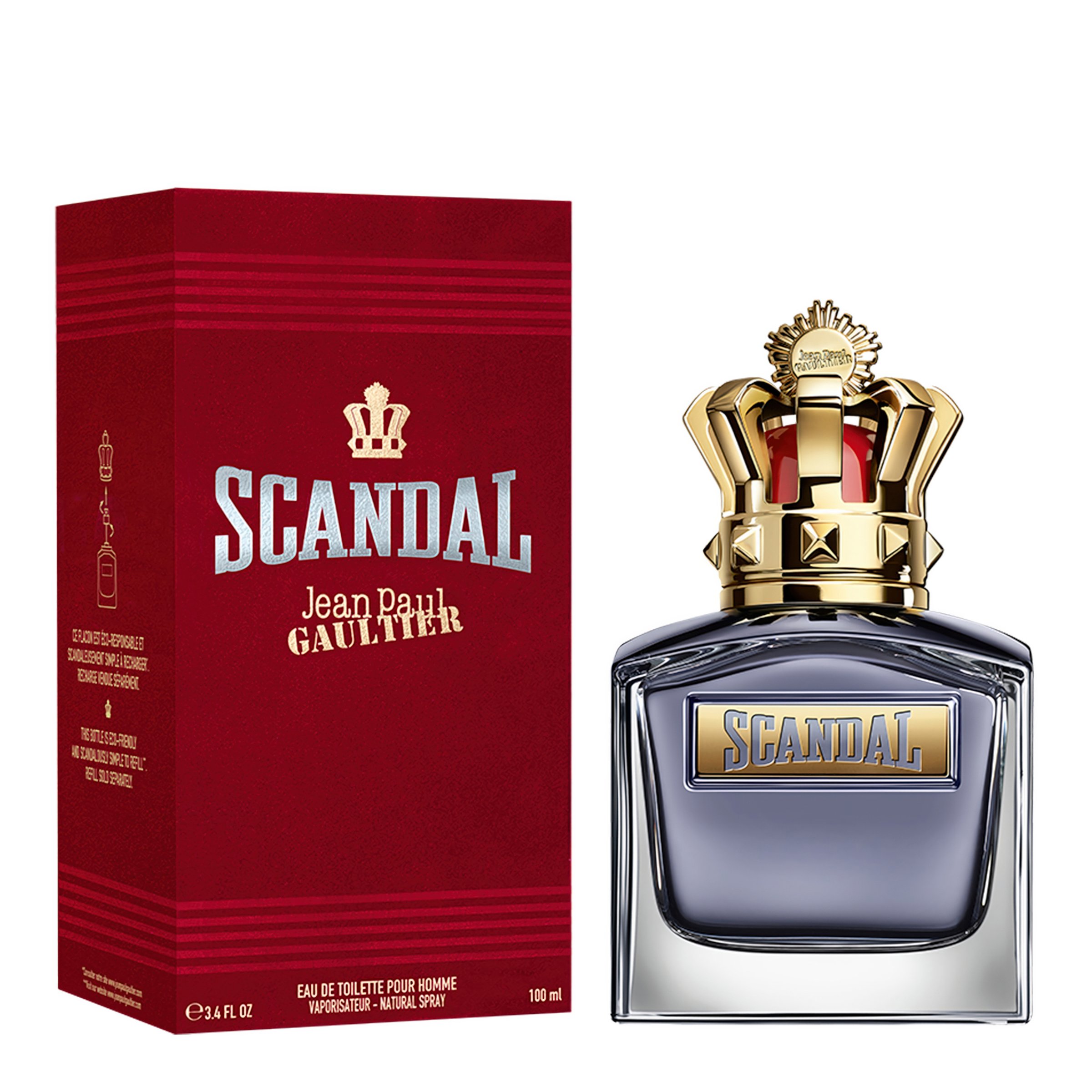 Jean Paul Gaultier Scandal Pour Homme EDT Spray 100ml - Image 2