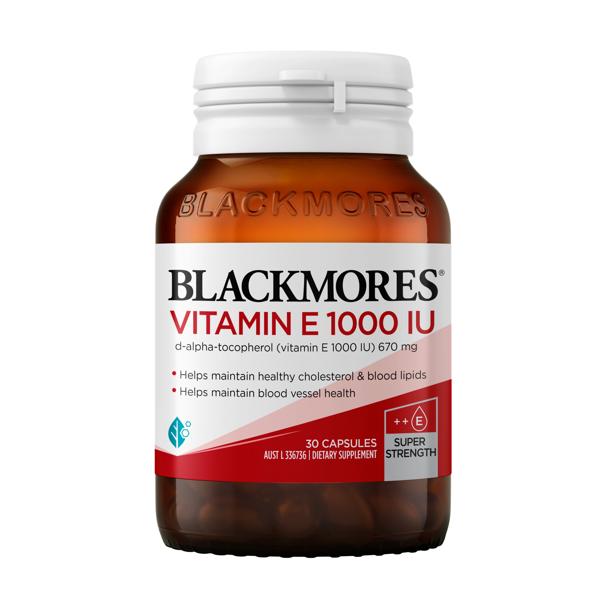 Blackmores Vitamin E 1000IU - 30 capsules - Image 1