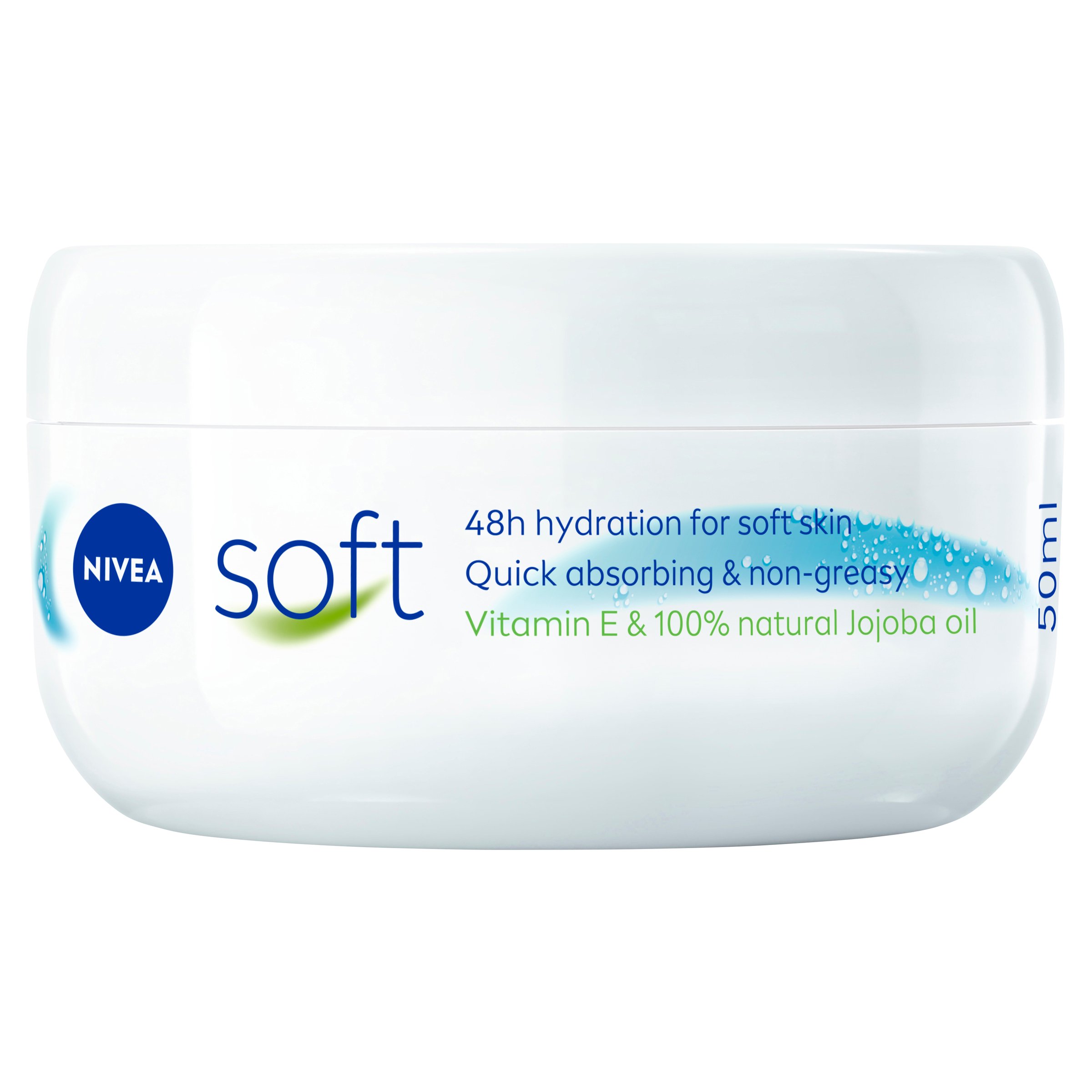 Nivea Moisturising Cream Soft Mini 50ml - Image 6