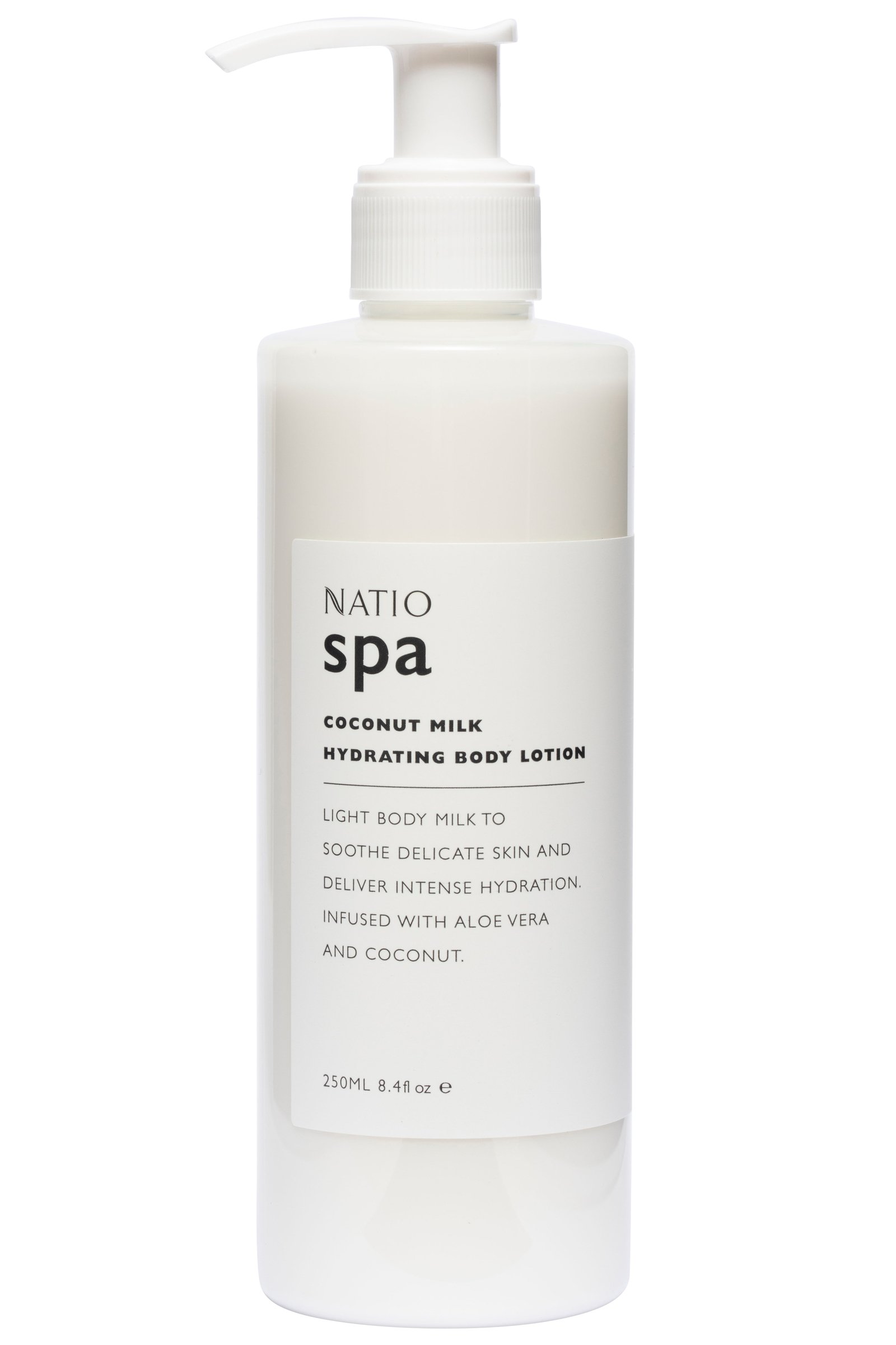 Natio Spa Coconut Milk Hydrating Body Lotion 250ml - Image 1