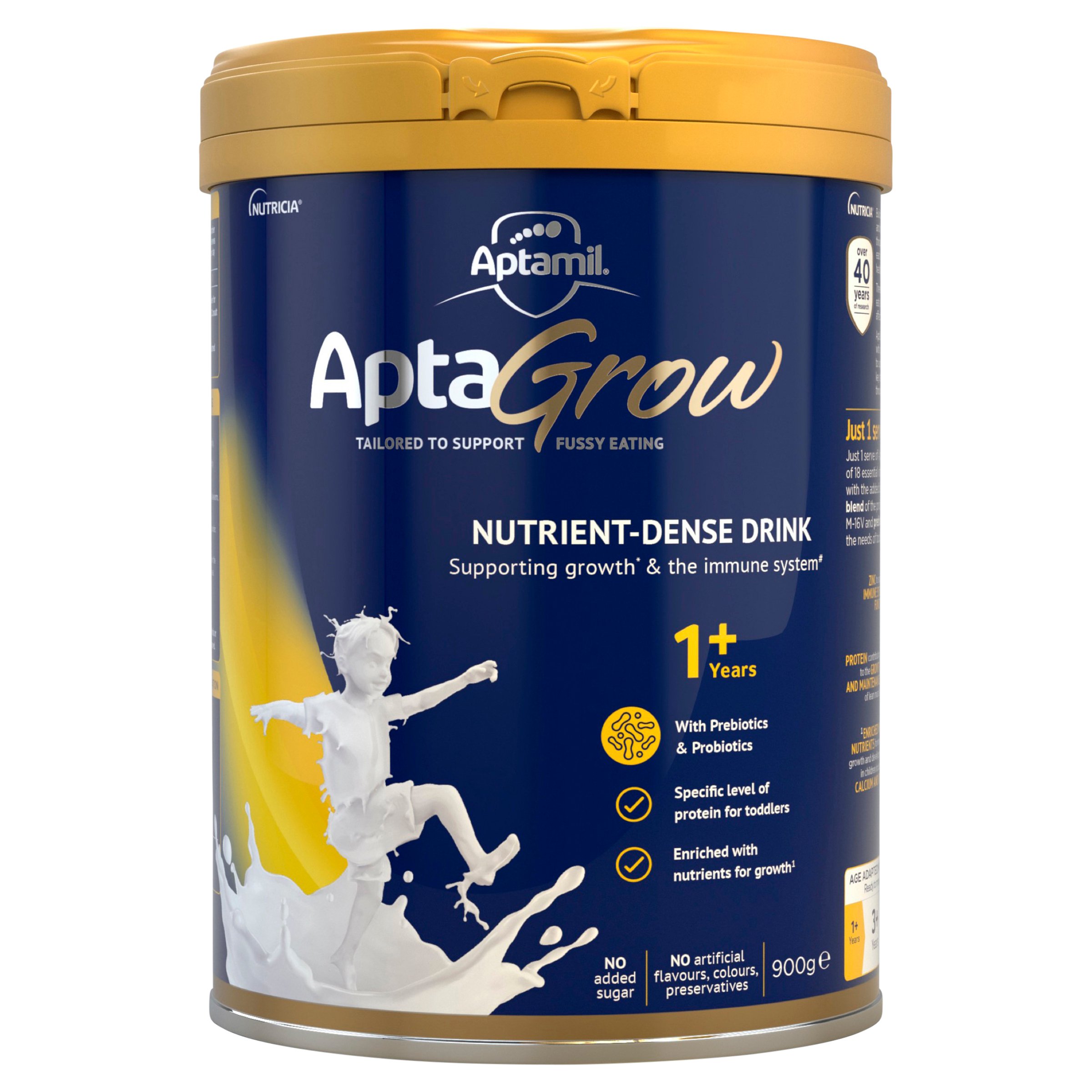 AptaGrow Milk Drink 1+ Years 900g - Image 1