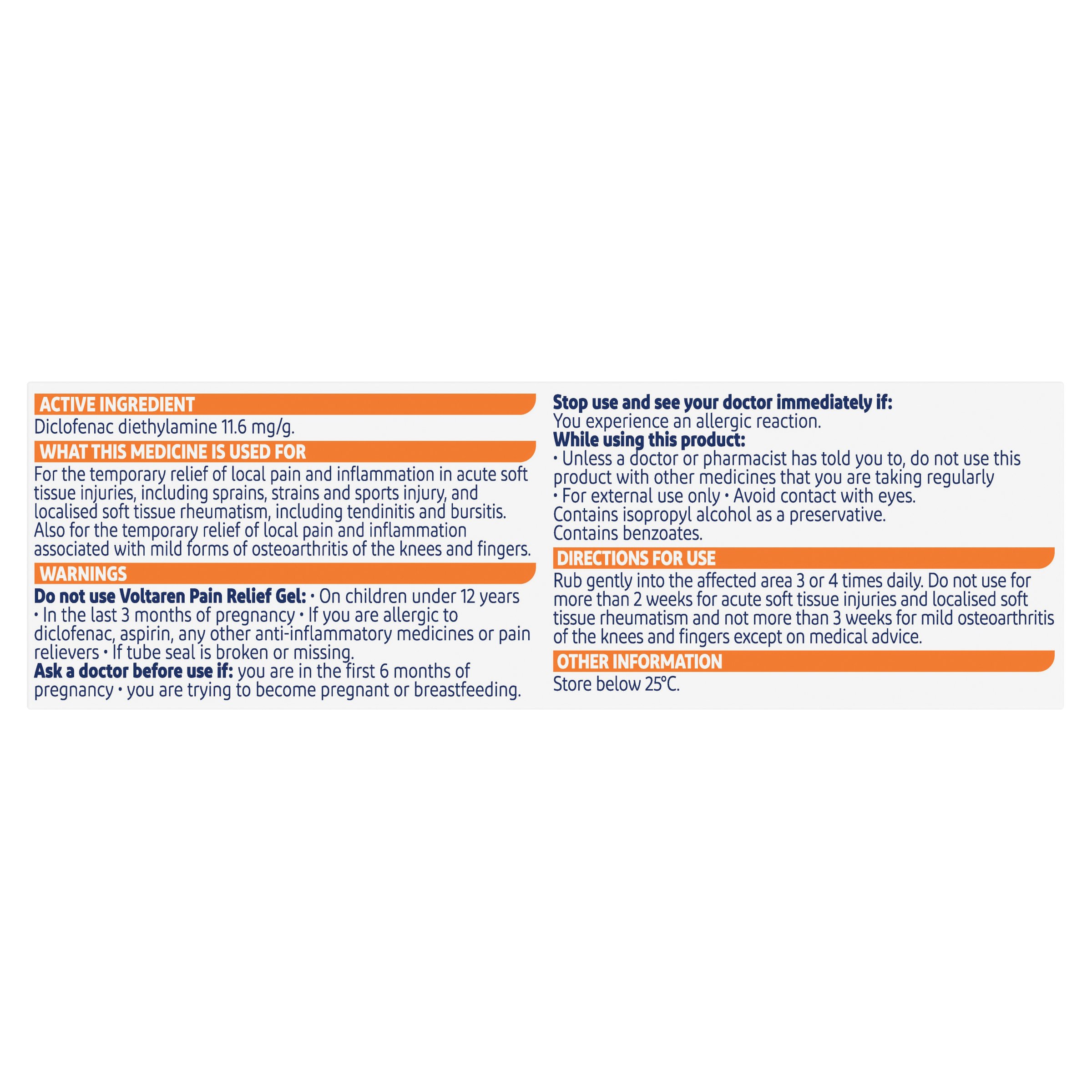 Voltaren Emulgel 20g - Image 2