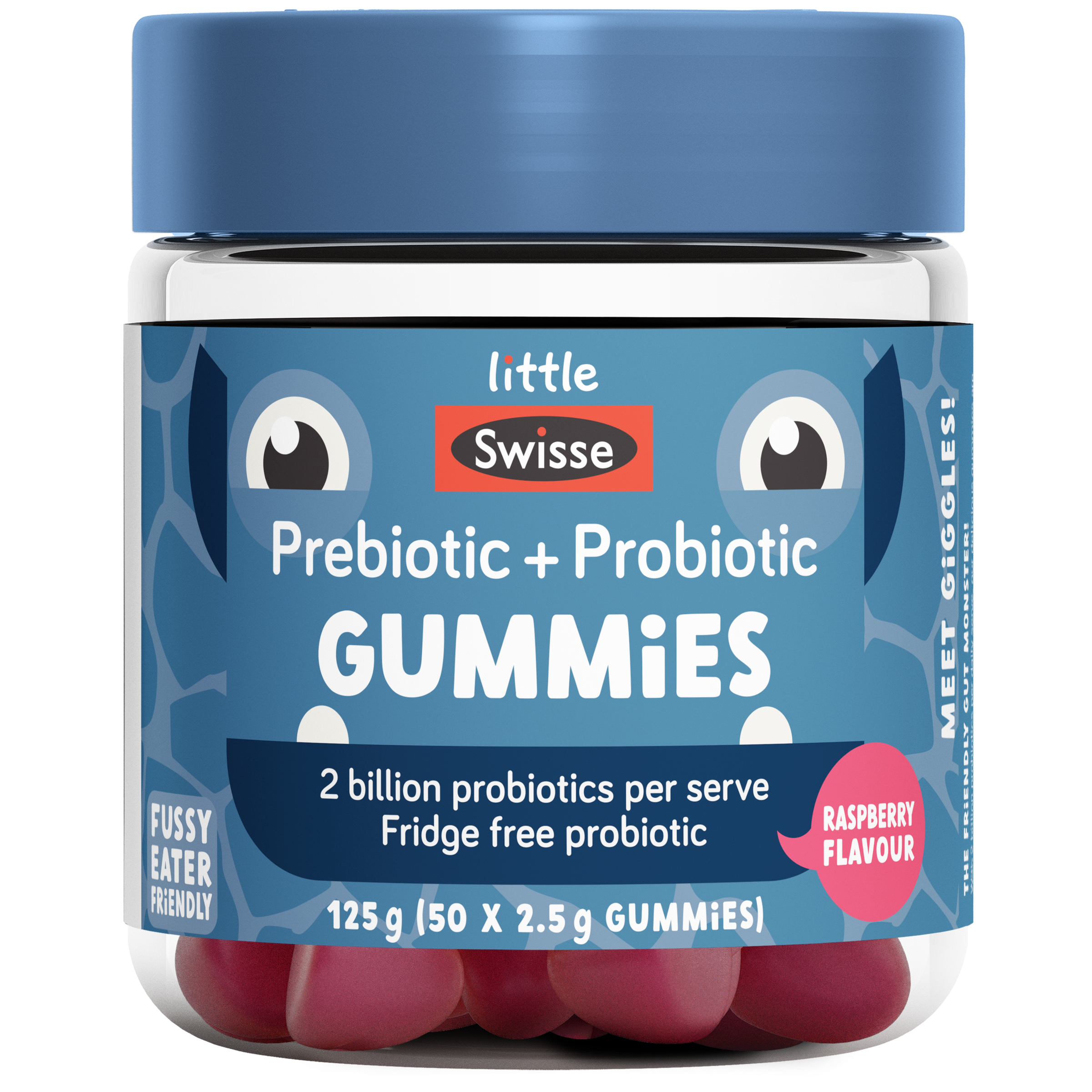 Swisse Little Swisse Prebiotic + Probiotic Gummies 50 pastilles - Image 1