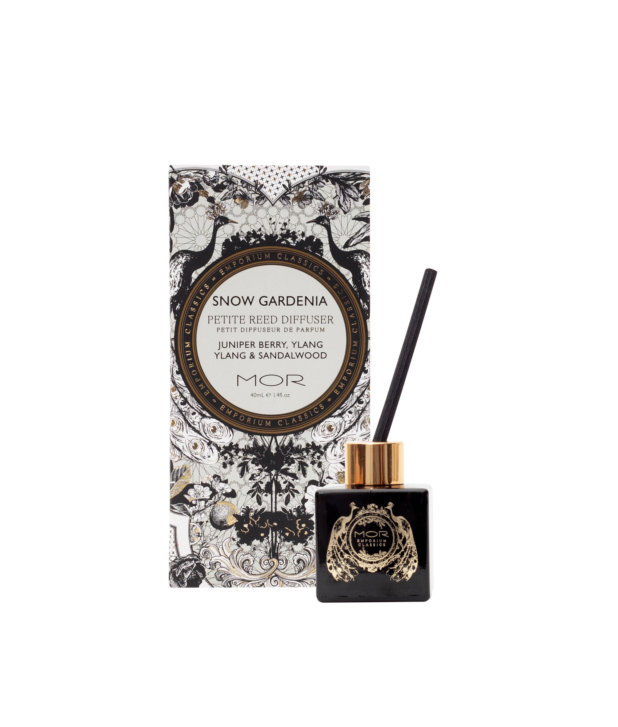 MOR Petite Reed Diffuser Snow Gardenia 40ml - Image 1
