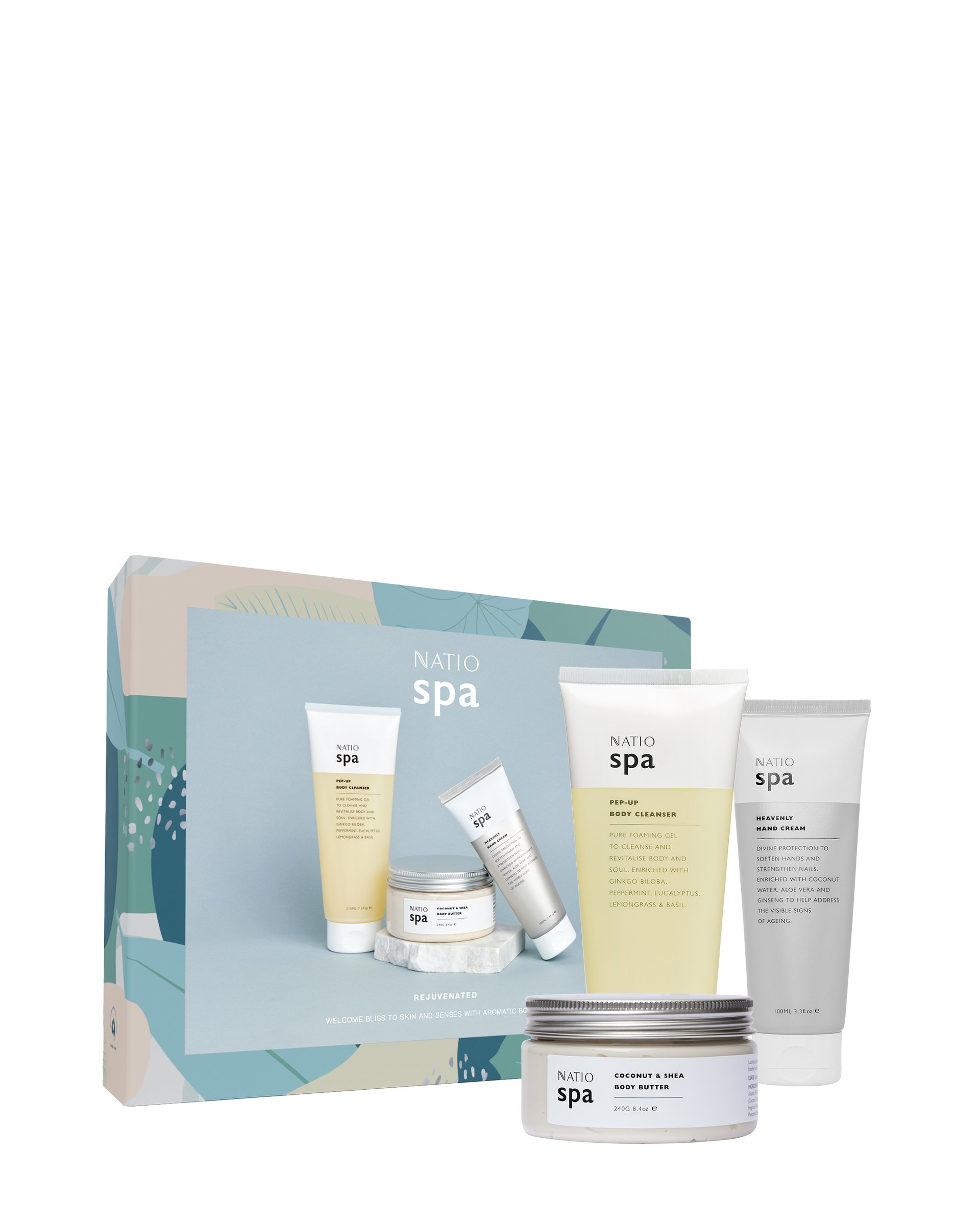 Natio Spa Rejuvenated Gift Set 3 piece - Image 1