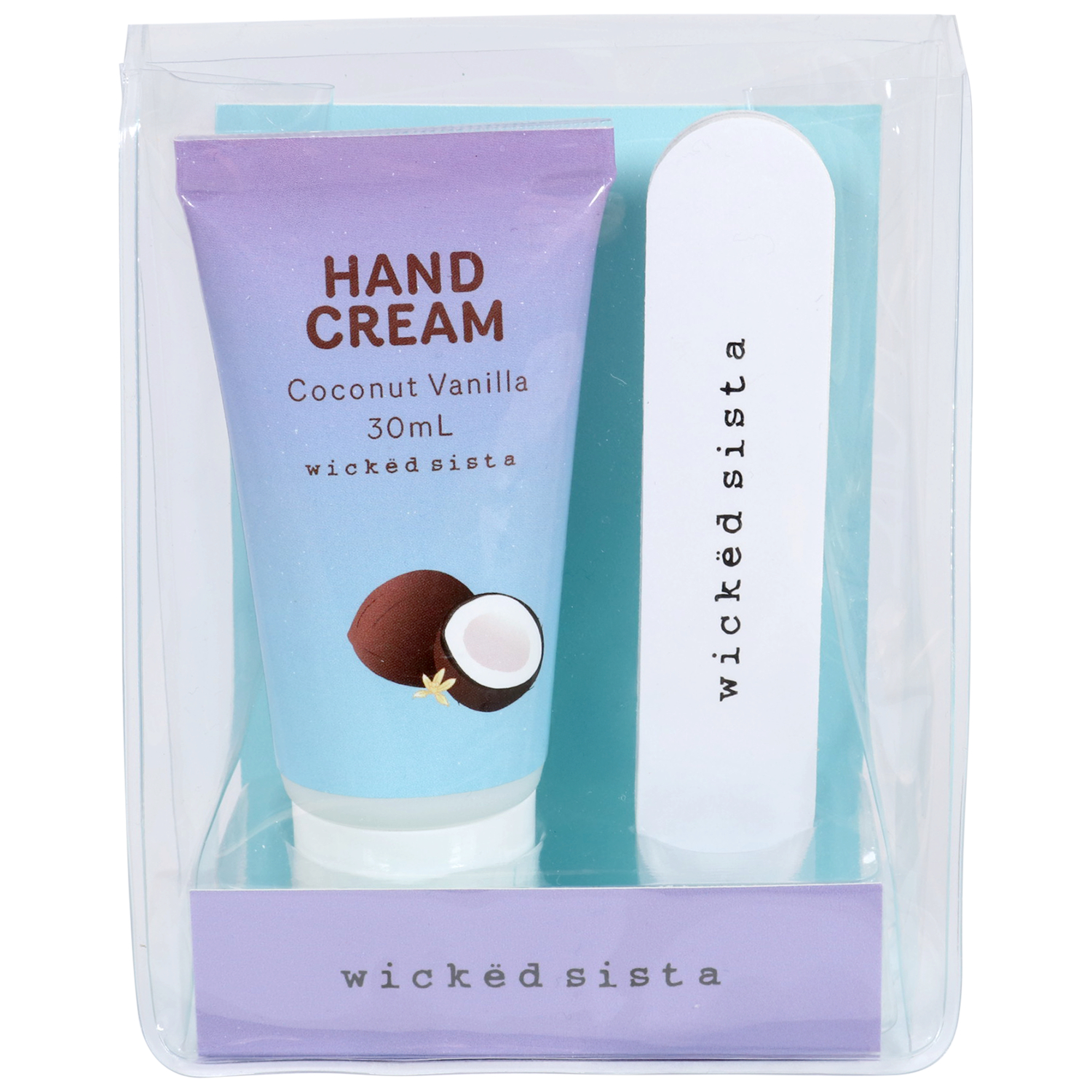 Wicked Sista Hand & Nail Set Coconut Vanilla 2 piece