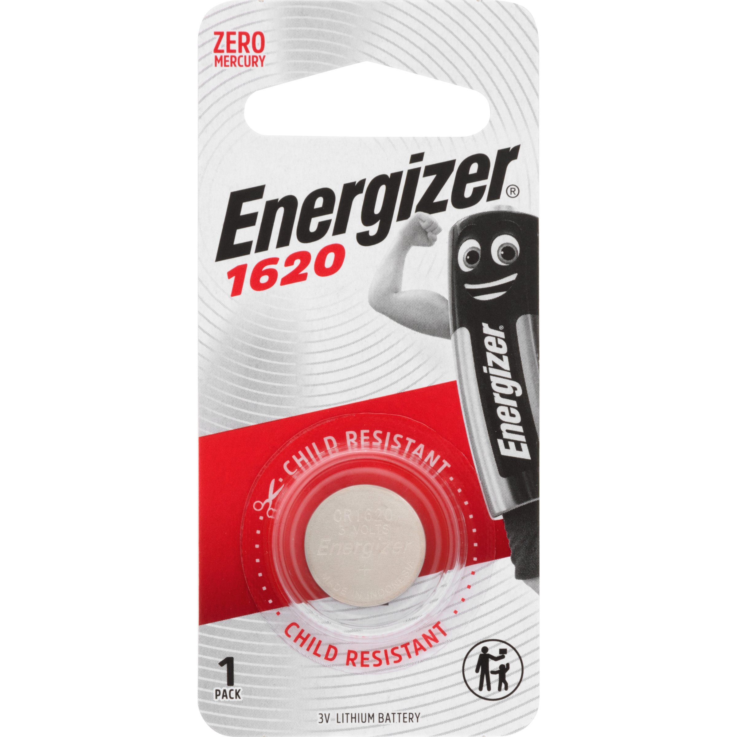 Energizer Battery Lithium 1620BS1 - 1 each
