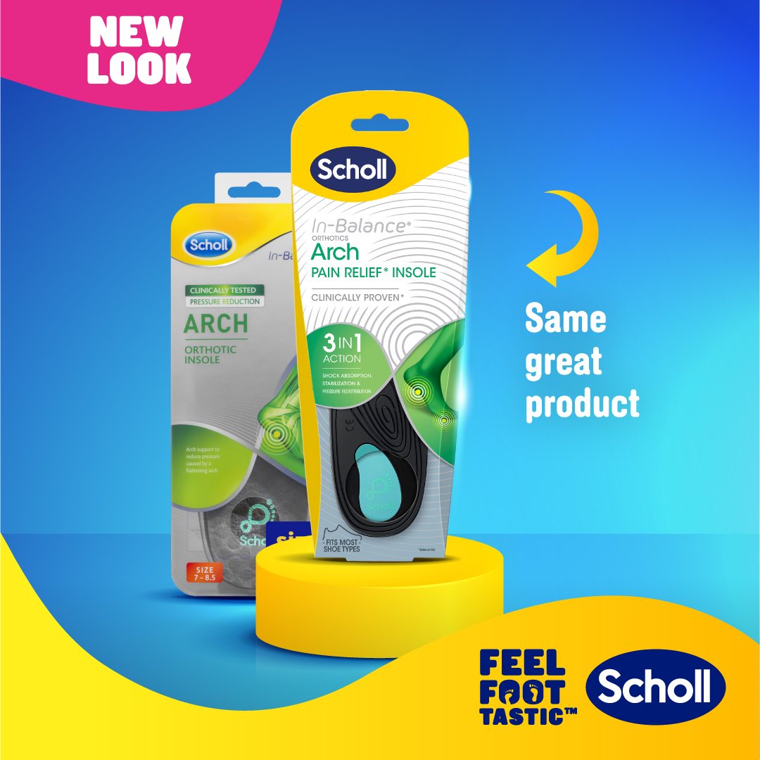 Scholl In-Balance Ball Of Foot & Arch Orthotic Insole Large 1 pair - Image 7
