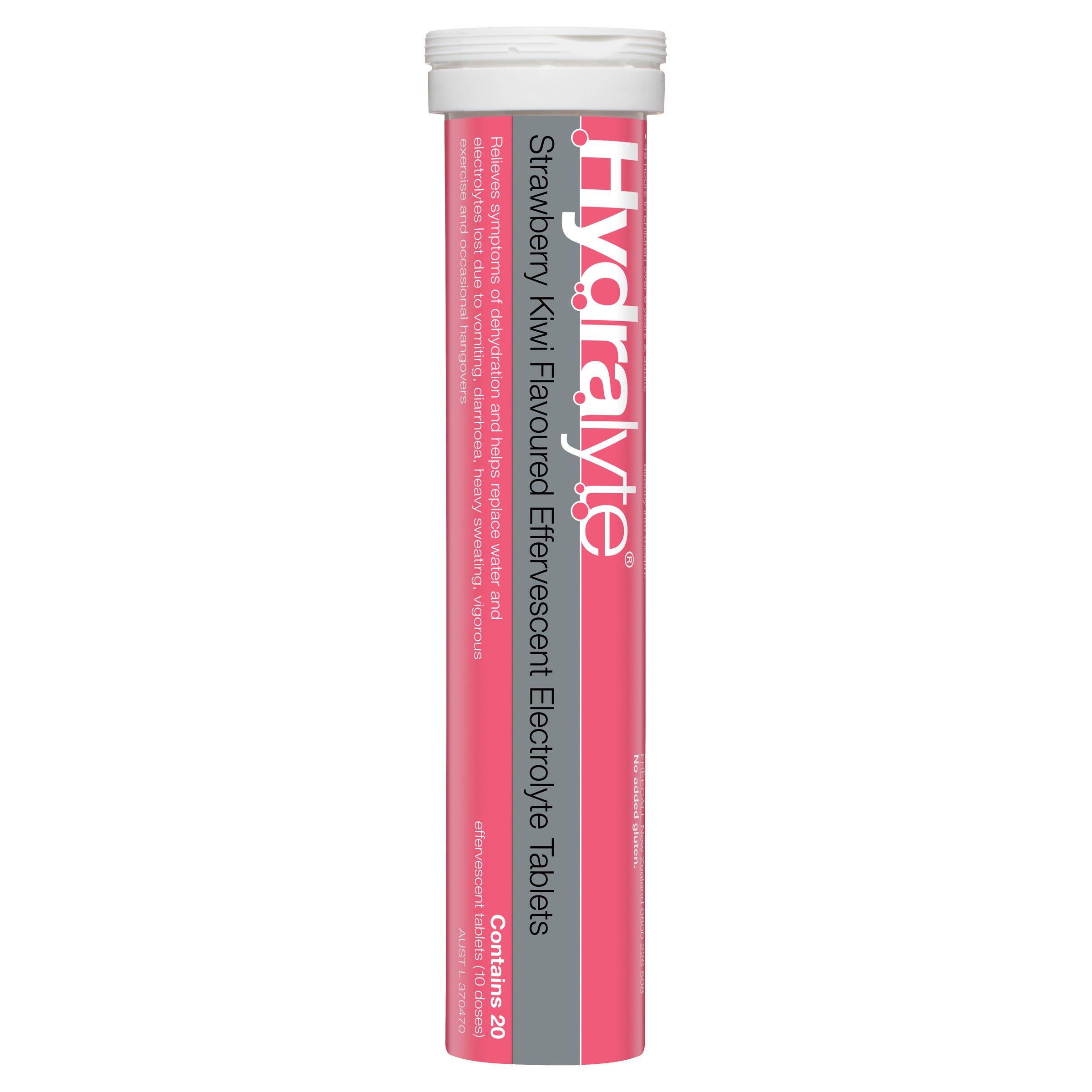 Hydralyte Effervescent Strawberry Kiwi 40 tablets - Image 10