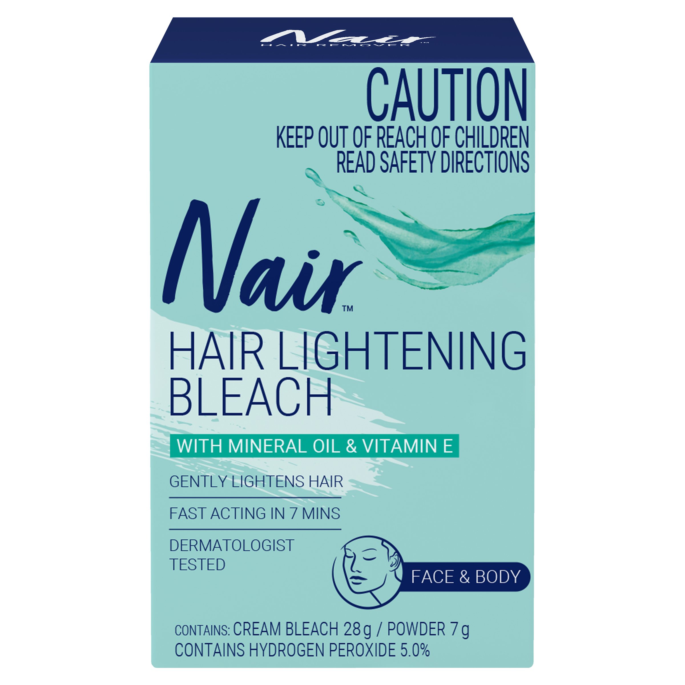 Nair Cream Hair Bleach For Face & Body 1 pack - Image 1