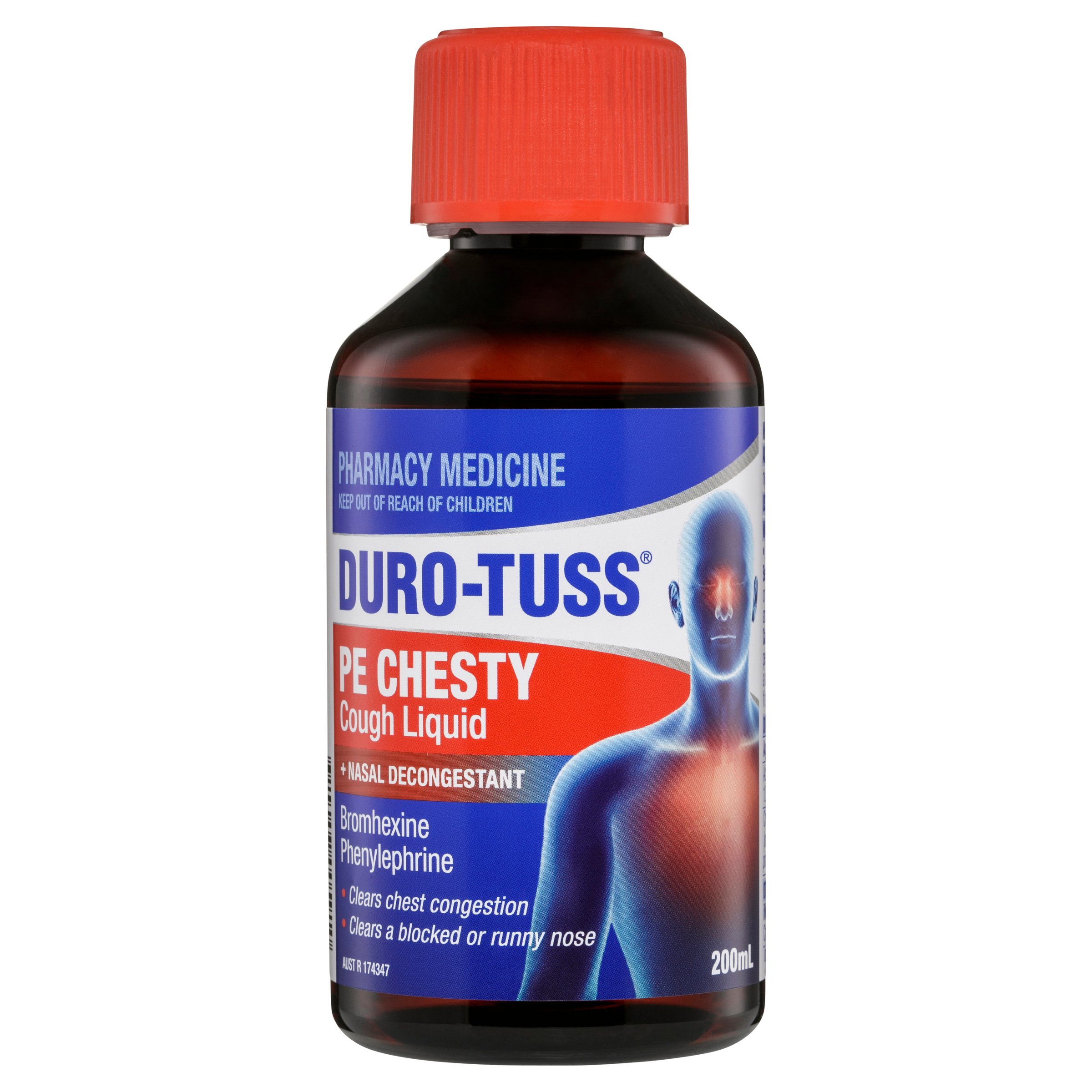 Duro-Tuss PE Chesty Cough Plus Nasal Decongestant 200ml - Image 1