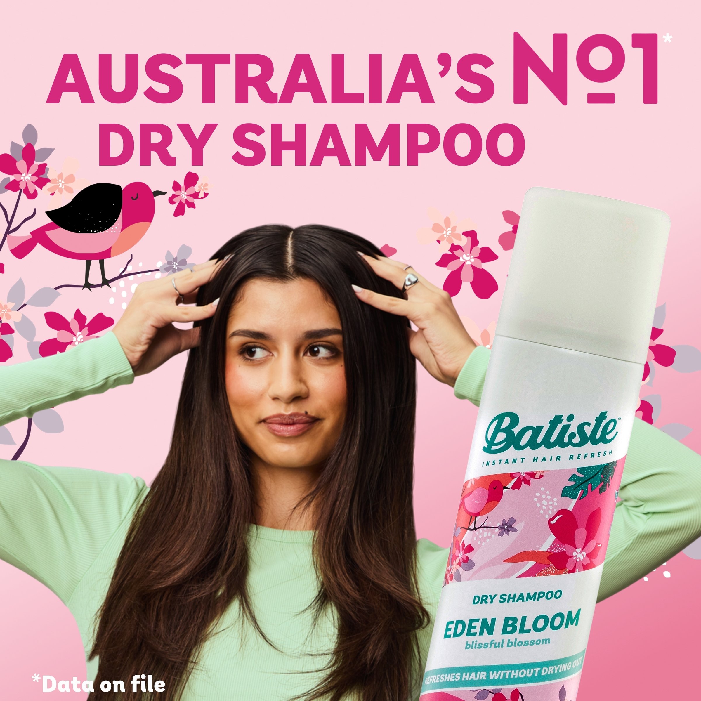 Batiste Dry Shampoo Eden Bloom 350ml - Image 12