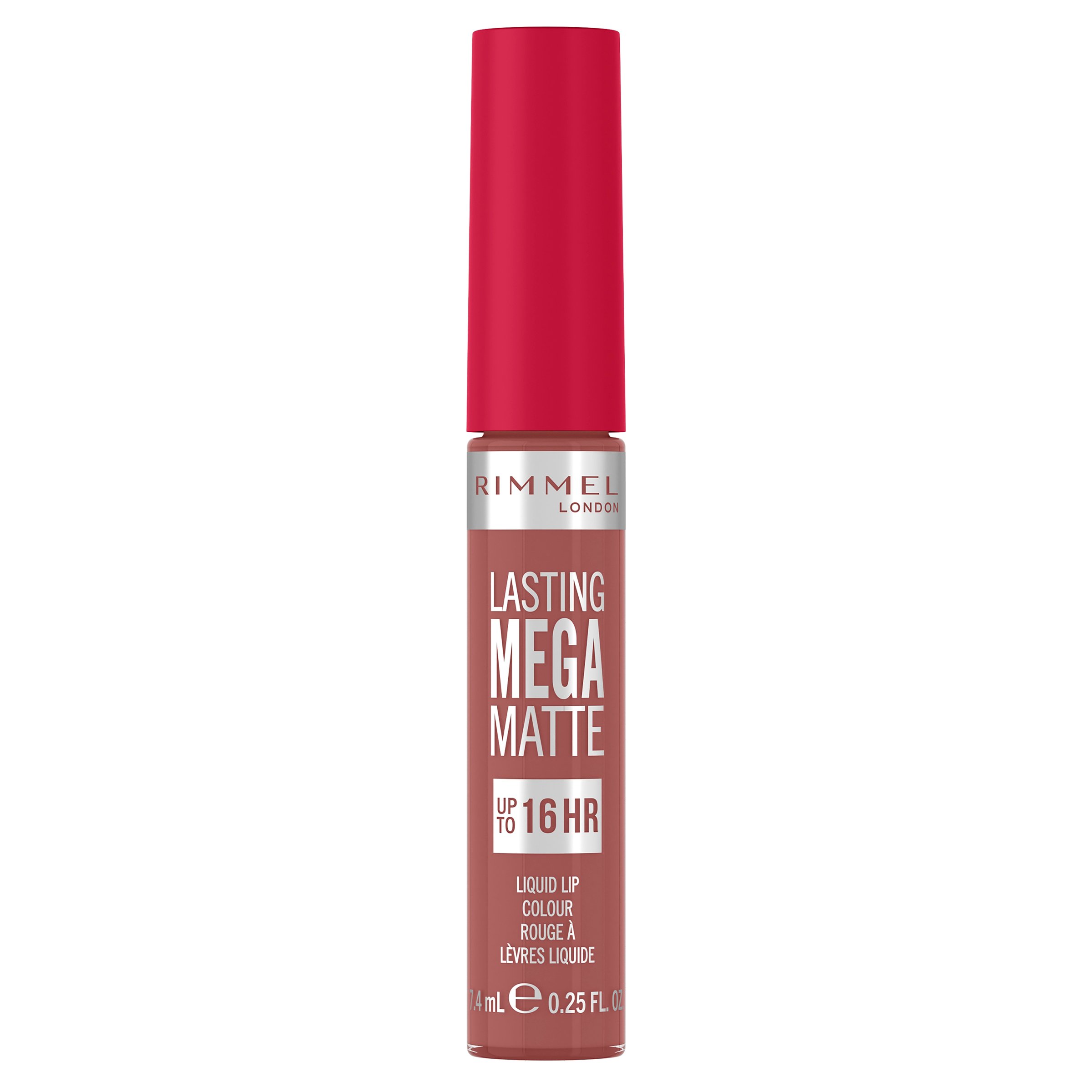 Rimmel Mega Matte Liquid Lipstick 110 Blush 7.4ml - Image 1