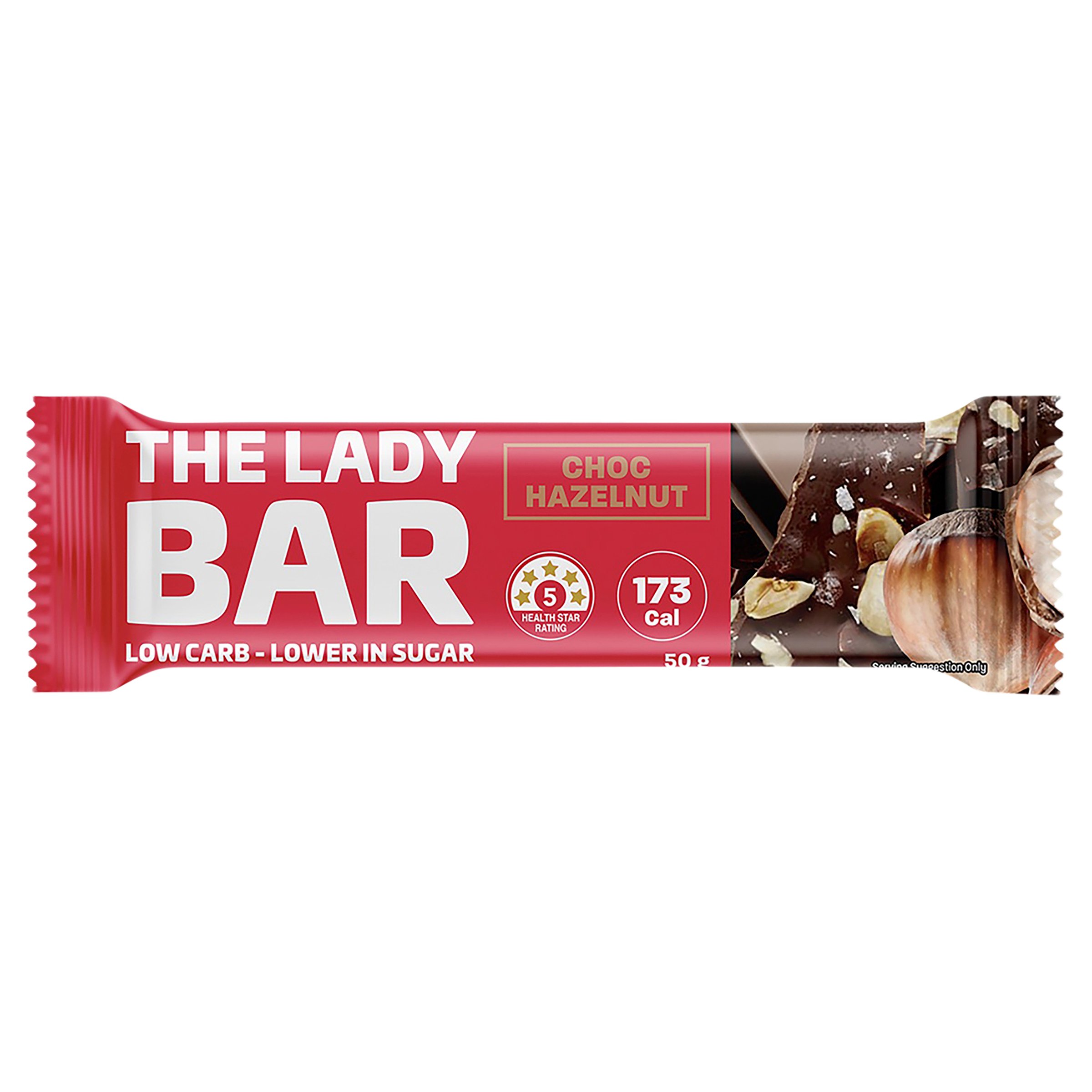 The Lady Bar Choc Hazelnut 50g - Image 1