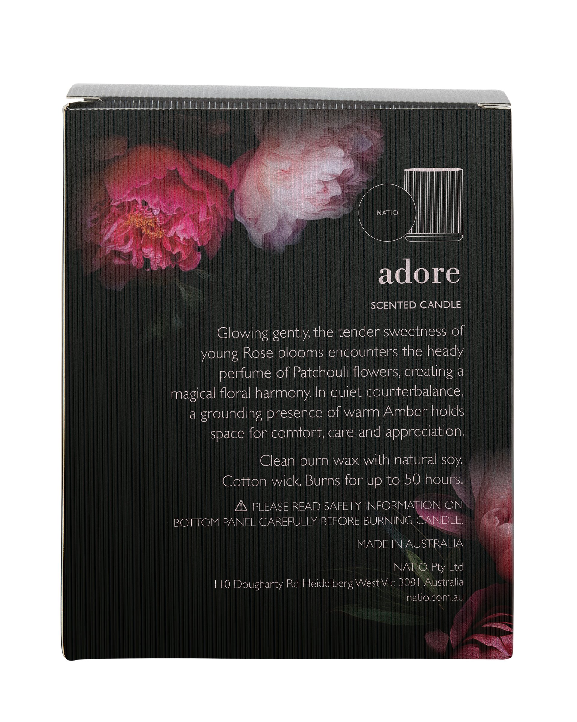 Natio Home Sanctuary Scented Candle Adore 280g - Image 4