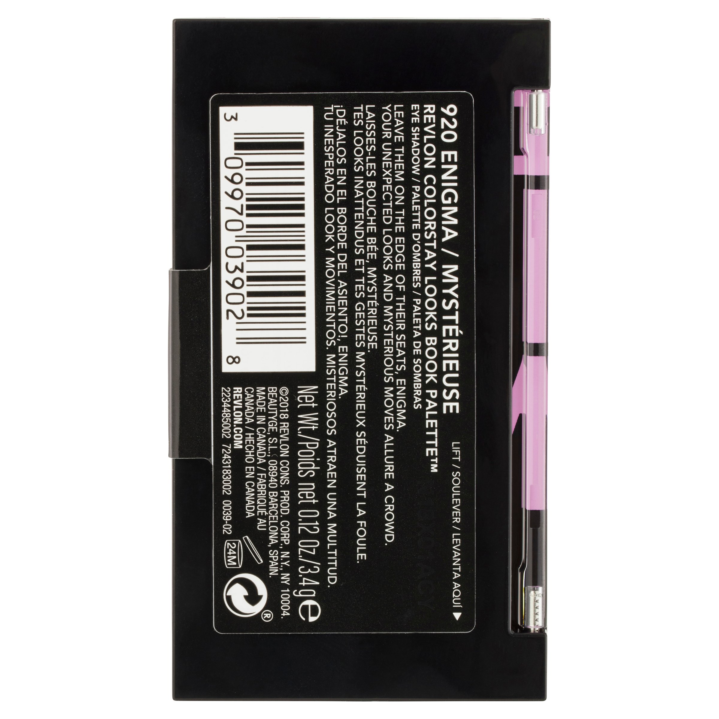 Revlon ColorStay Looks Book Eyeshadow Palette Enigmna 3.4g - Image 2