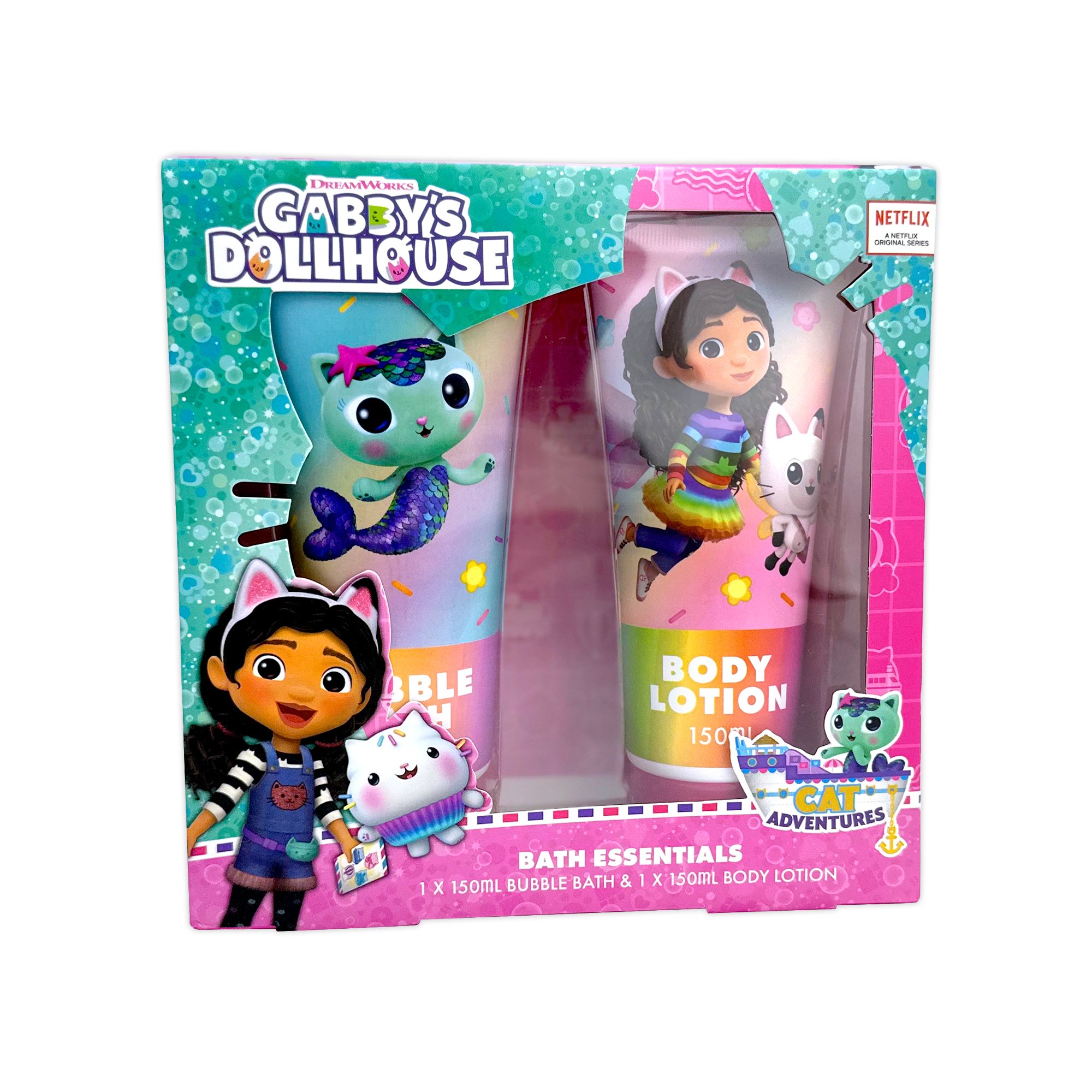 Gabbys Dollhouse Bath Essentials Gift Set 2 piece