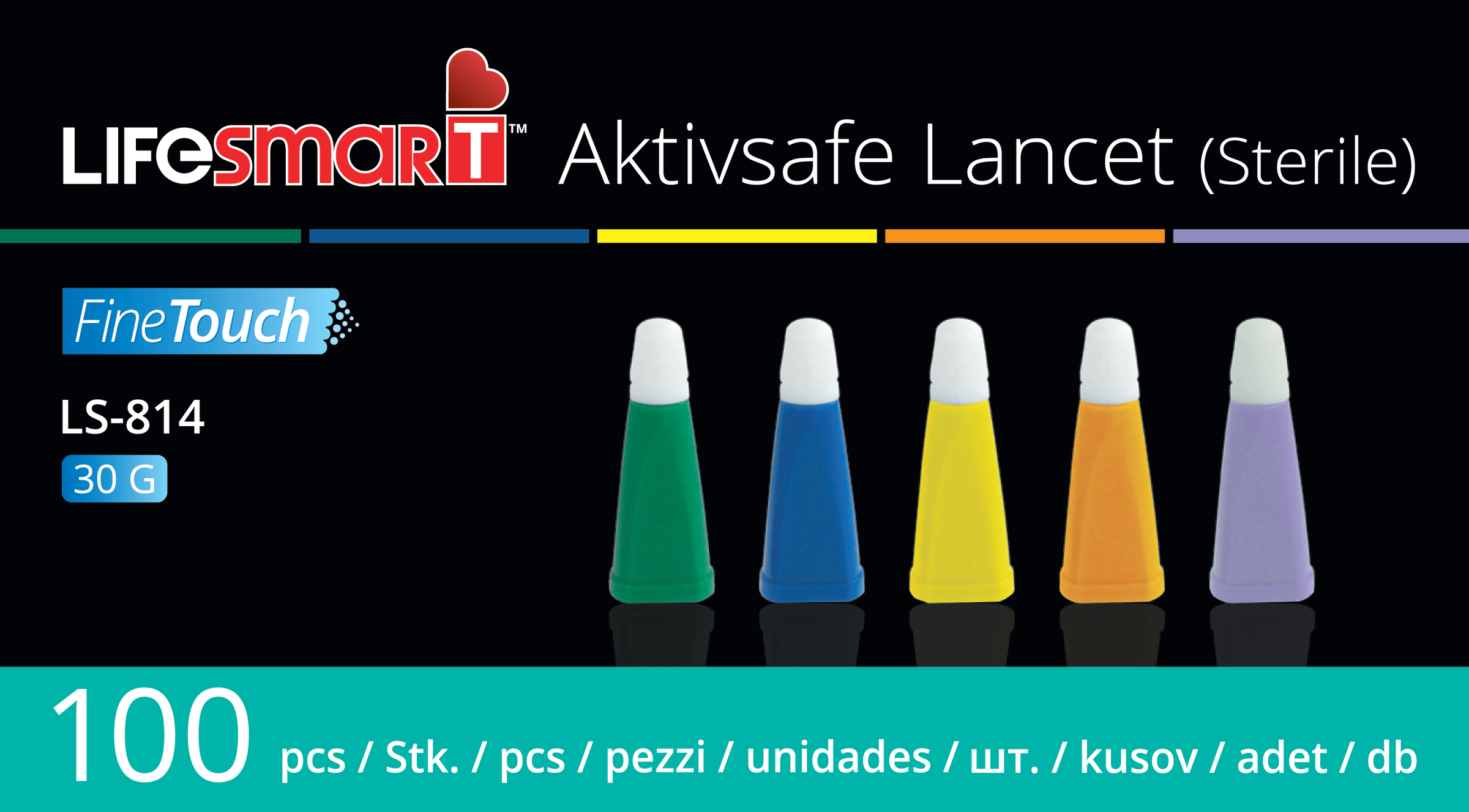 LifeSmart Aktivsafe Lacet 100 pack