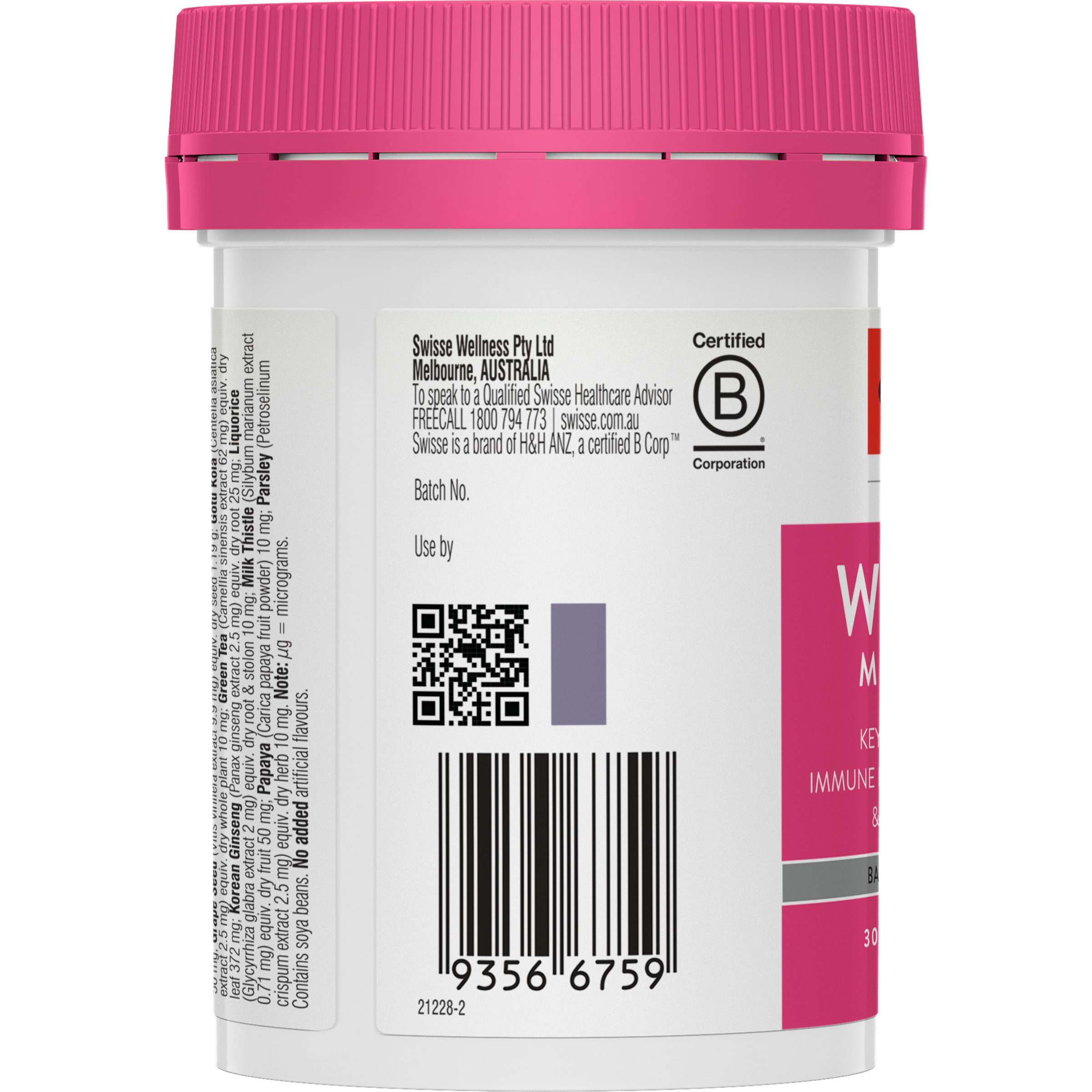 Swisse Ultivite Women's Multivitamin 30 tablets - Image 3