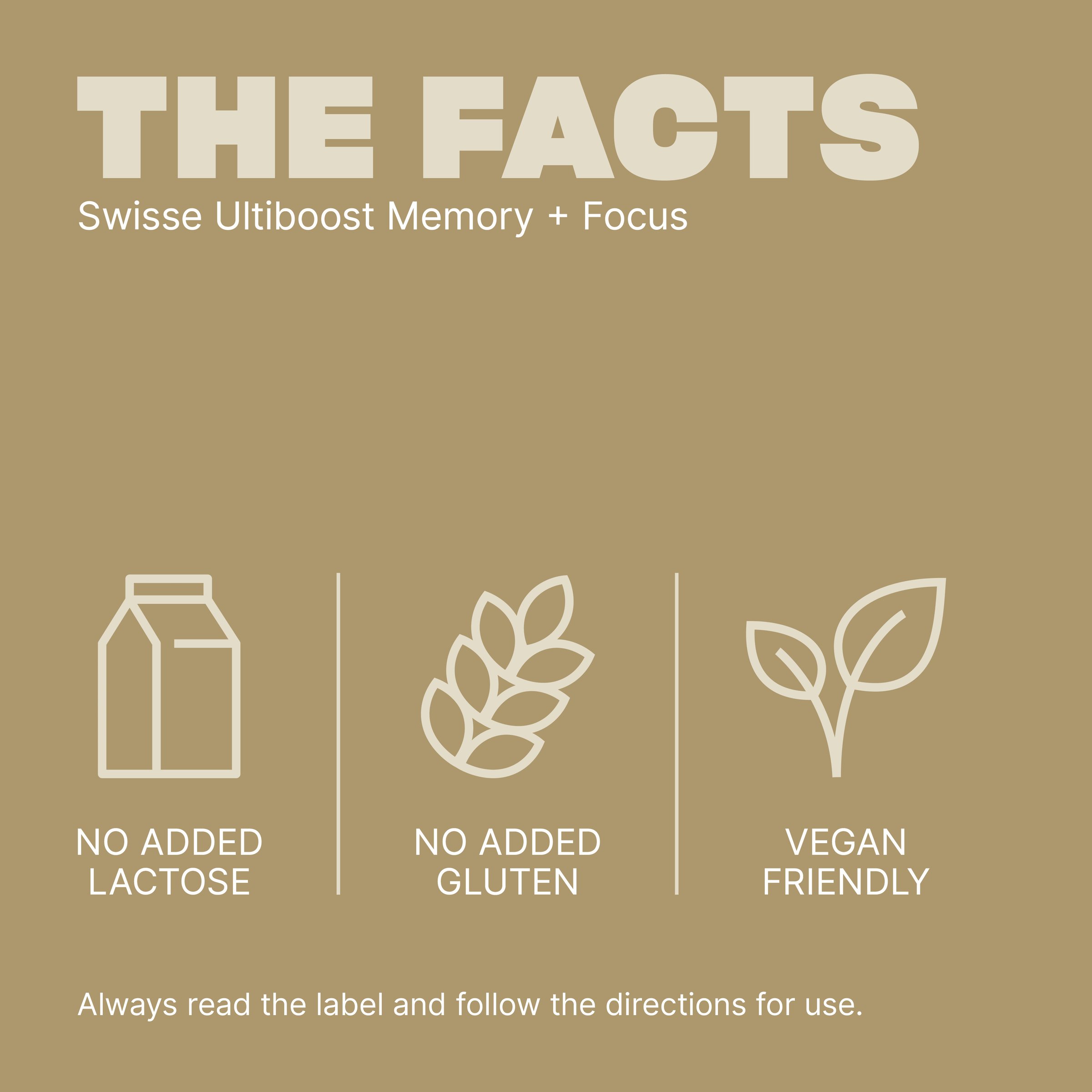 Swisse Ultiboost Memory + Focus 50 tablets - Image 5