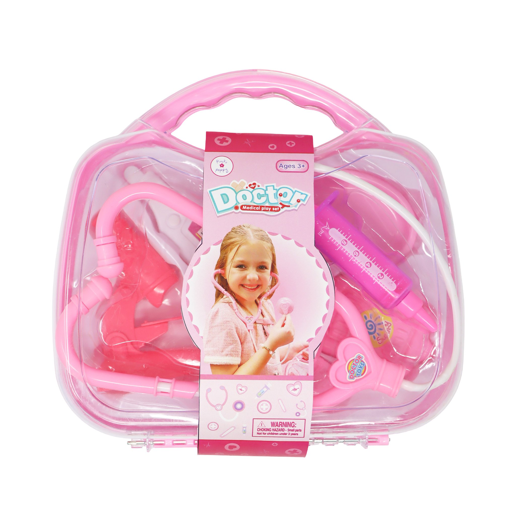 Pink Poppy Doctor Medical Play Set Pink 1 each
