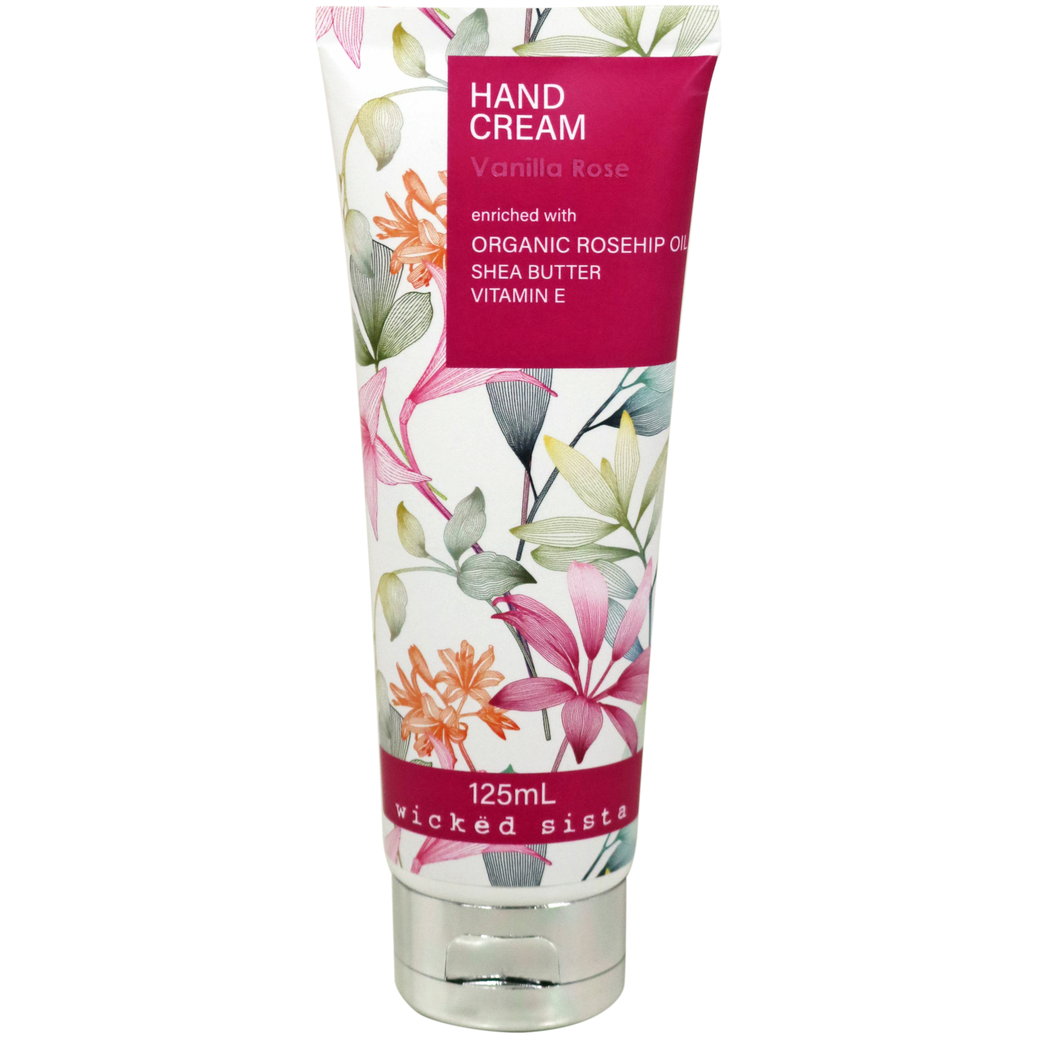 Wicked Sista Hand Cream Vanilla Rose 125ml - Image 2