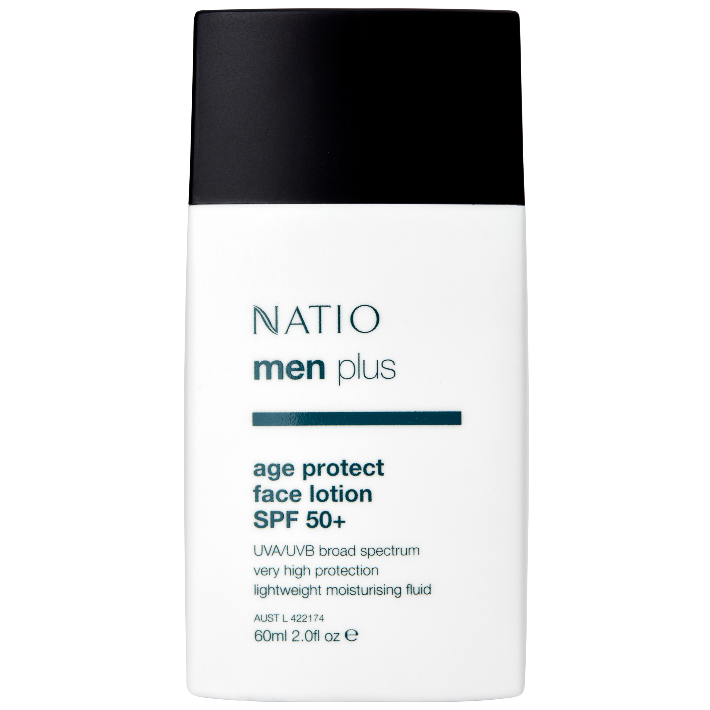 Natio Men Plus Age Protect Face Lotion SPF50+ 60ml - Image 1