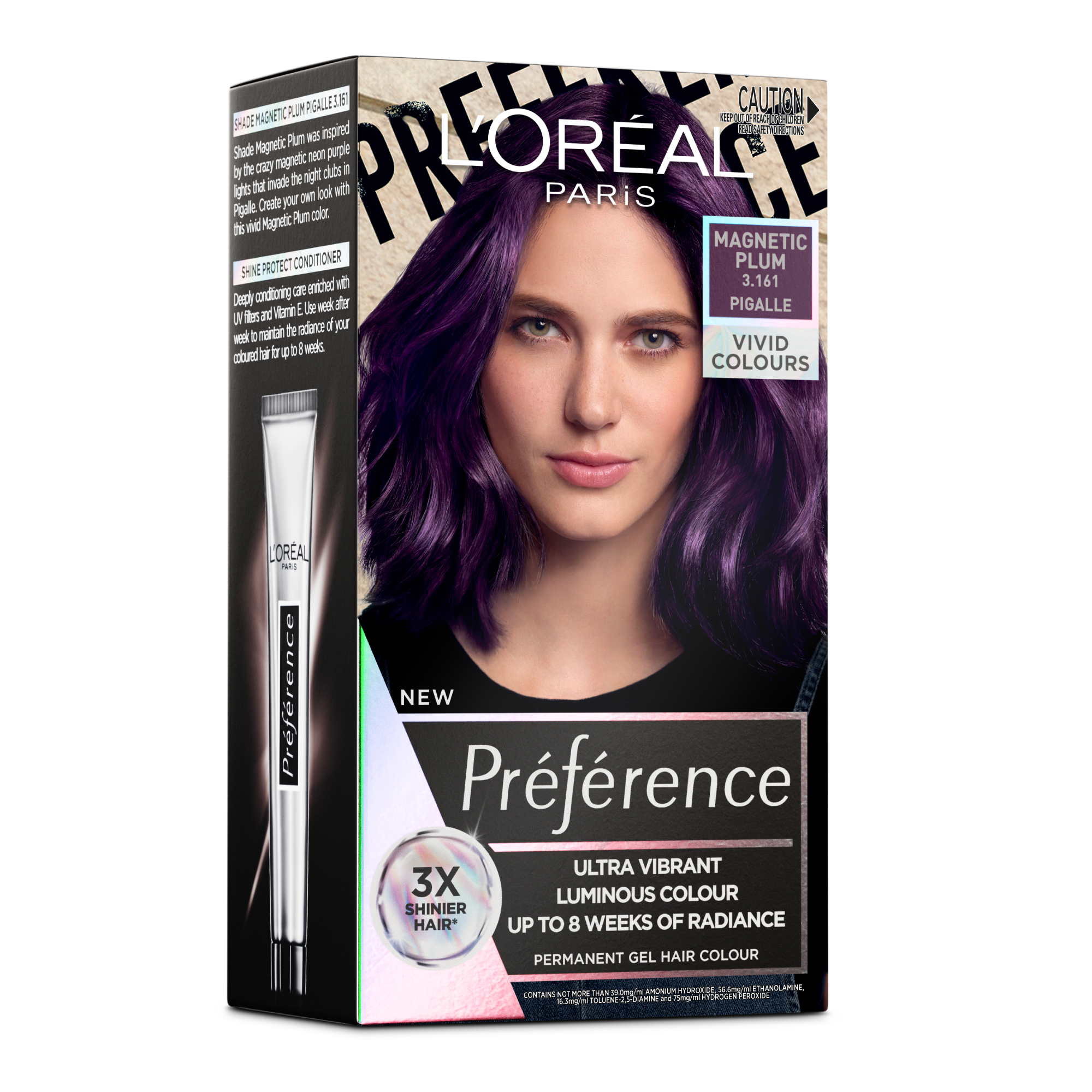 L'Oreal Paris Preference Vivids Magnetic Plum 3.161 - 1 each - Image 7