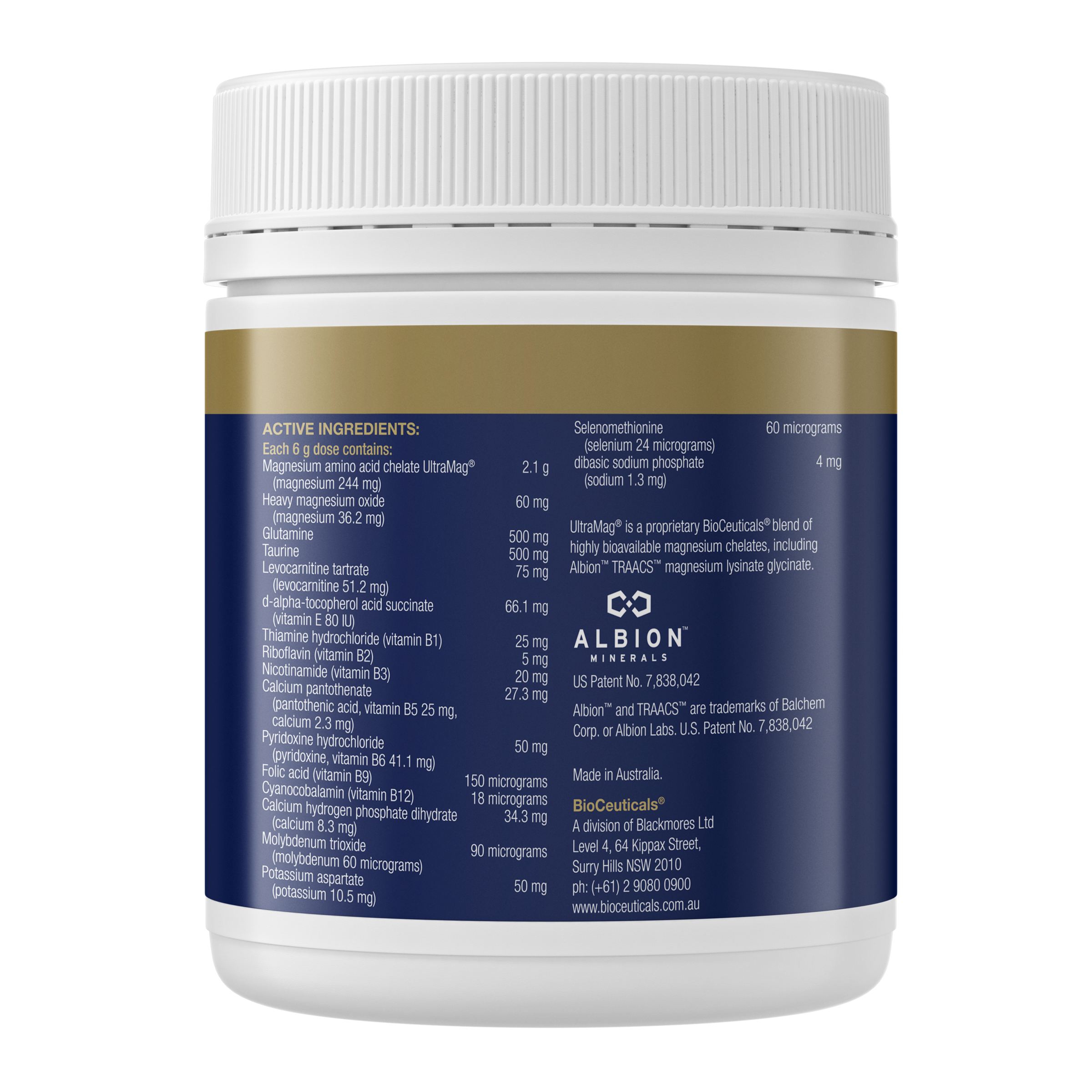 BioCeuticals Ultra Muscleze 360g - Image 3