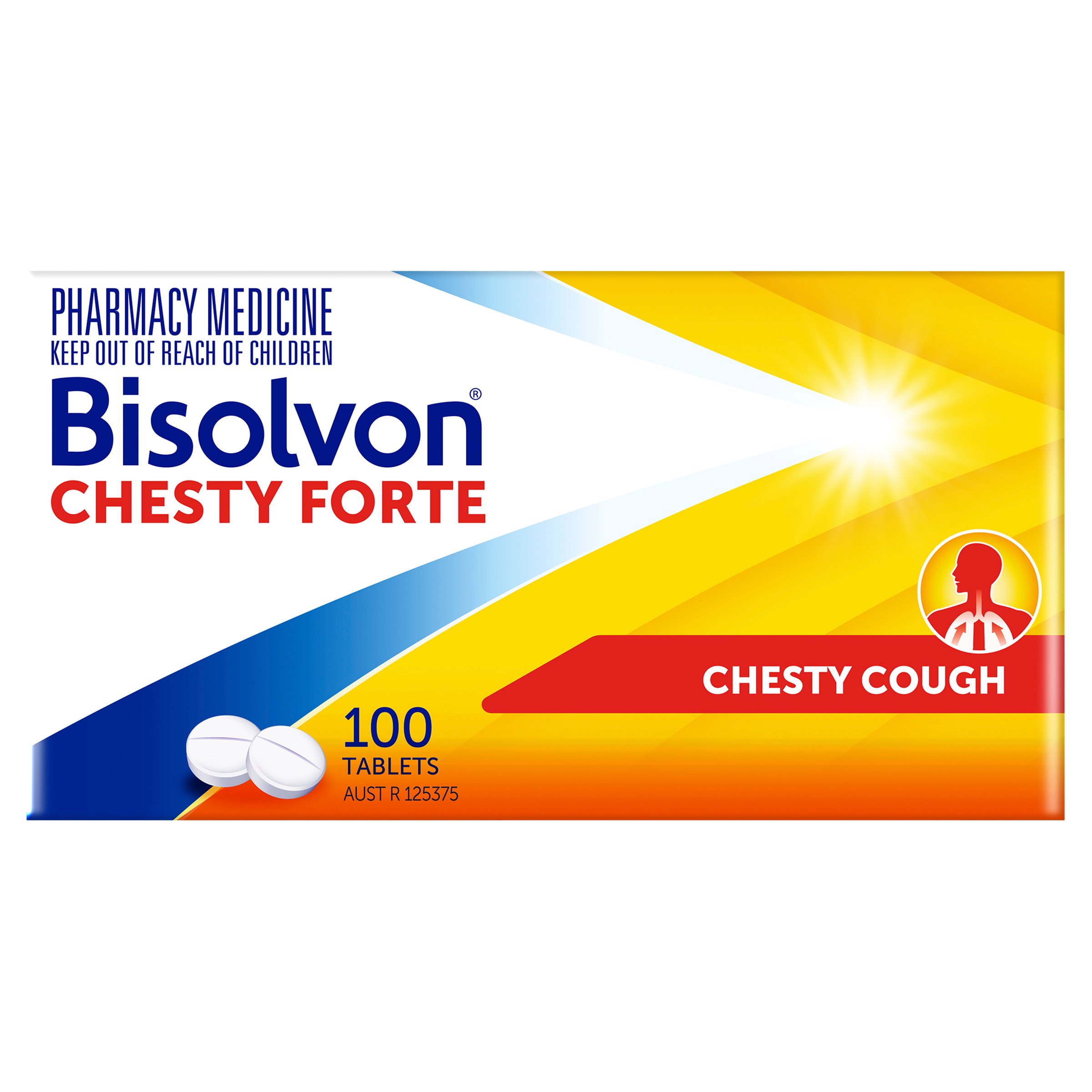Bisolvon Chesty Forte 8mg - 100 tablets - Image 7
