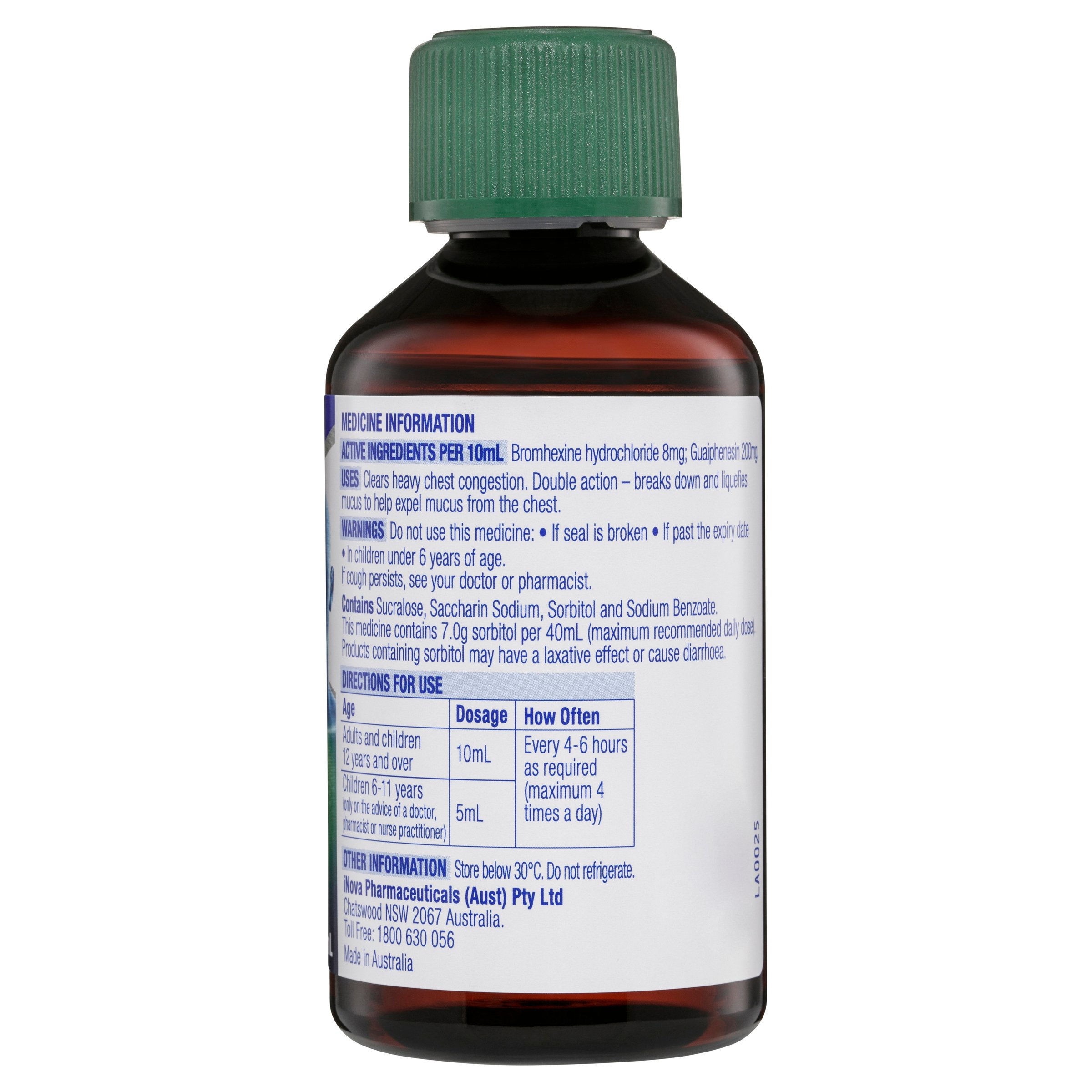 Duro-Tuss Chesty Cough Liquid Forte 200ml - Image 3