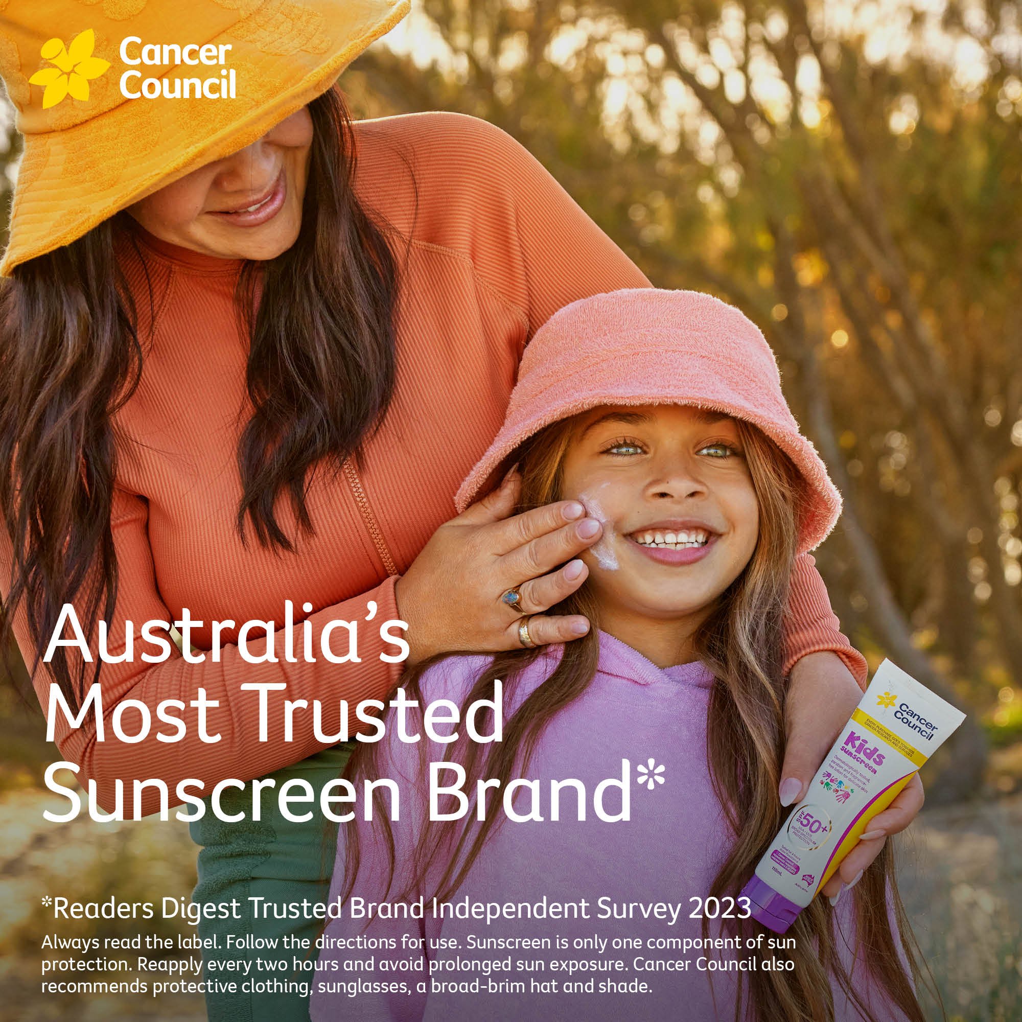Cancer Council Kids Sunscreen Tube SPF 50+ - 110ml - Image 4