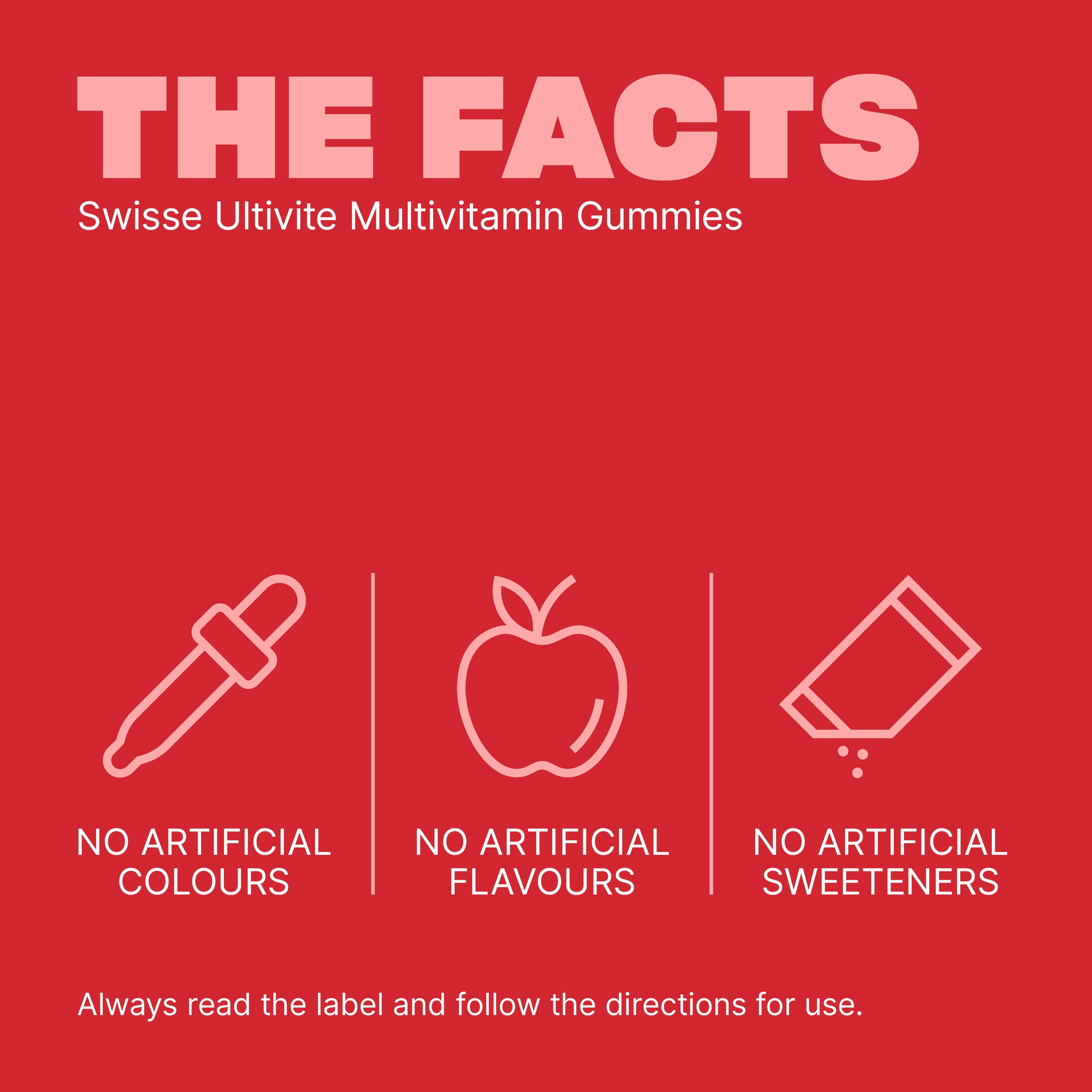 Swisse Ultivite Multivitamin Gummies 60 pastilles - Image 5