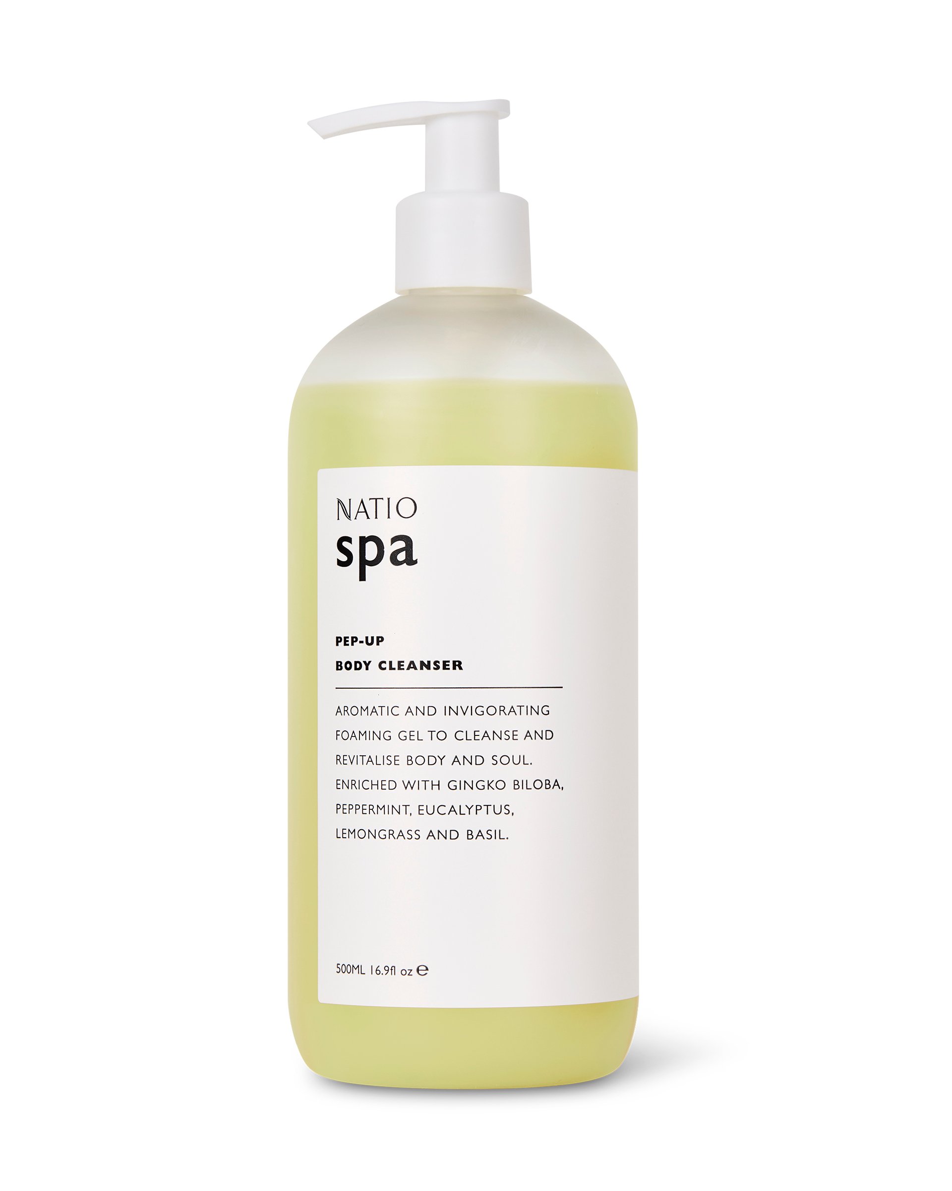 Natio Pep-Up Body Cleanser 500ml - Image 1