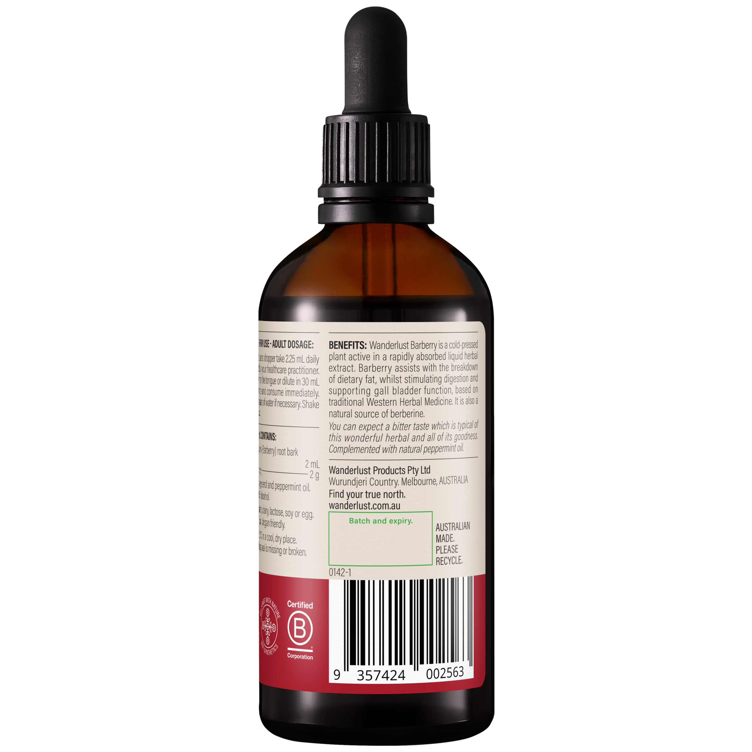 Wanderlust Barberry 90ml - Image 2