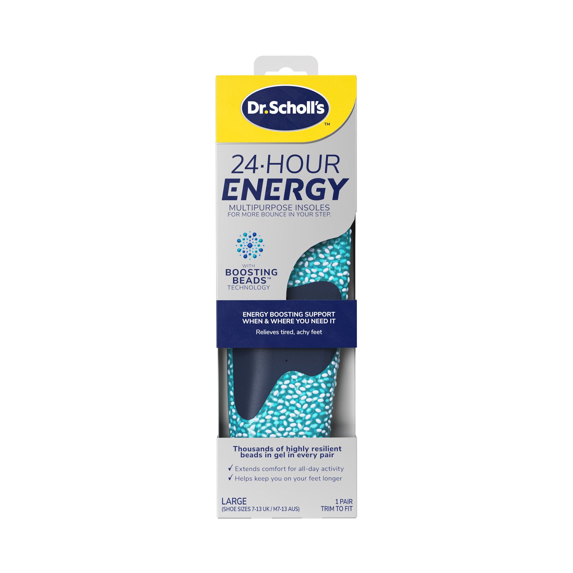 Dr.Scholl's 24hr Energy Insole Large 1 pair - Image 1