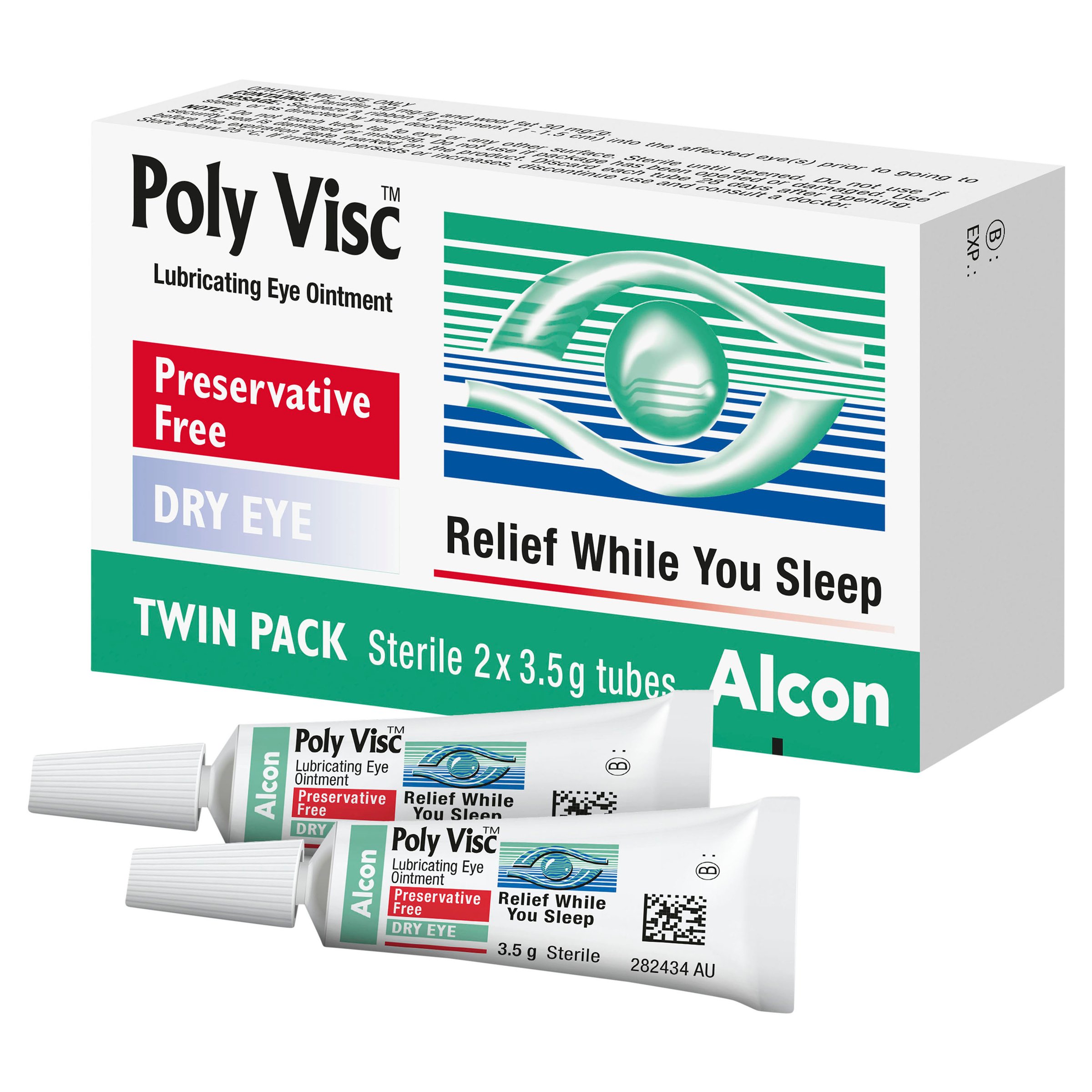 Poly-Visc Comp Eye Ointment 3.5g - 2 pack - Image 2