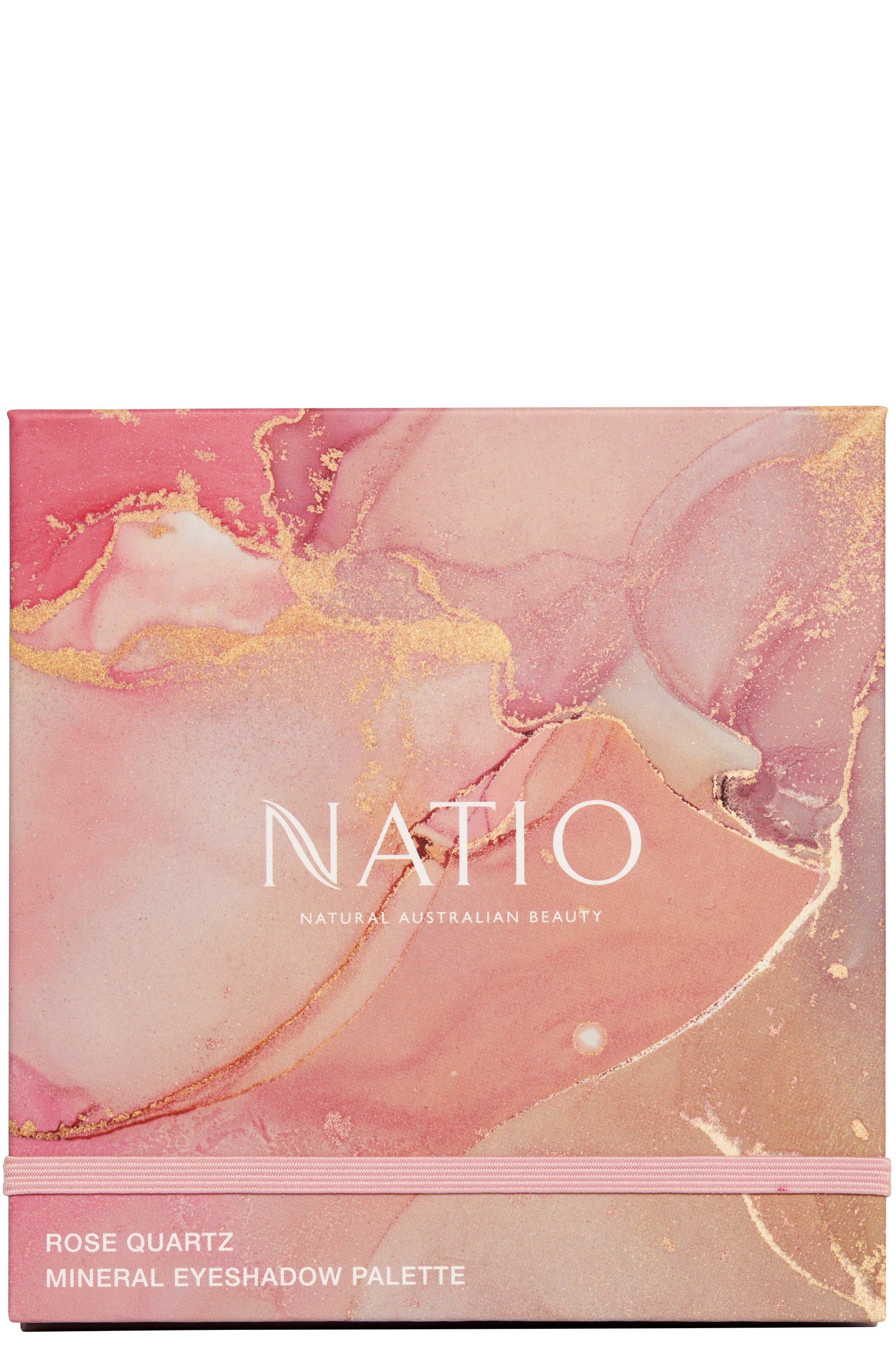 Natio Rose Quartz Mineral Eyeshadow Palette 9g - Image 1