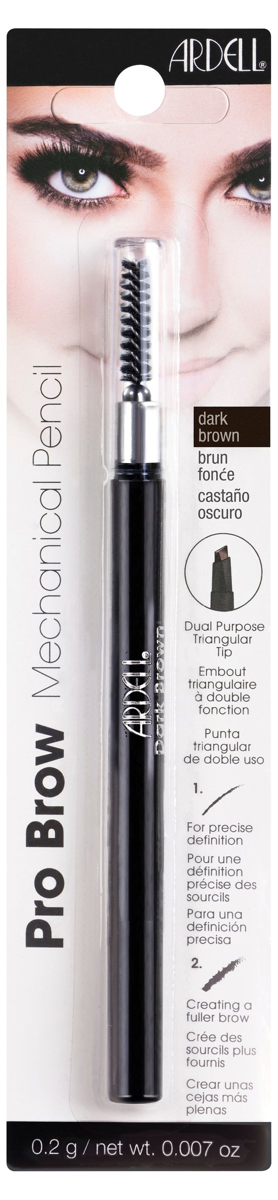 Ardell Mechanical Brow Pencil Dark Brown 1 each