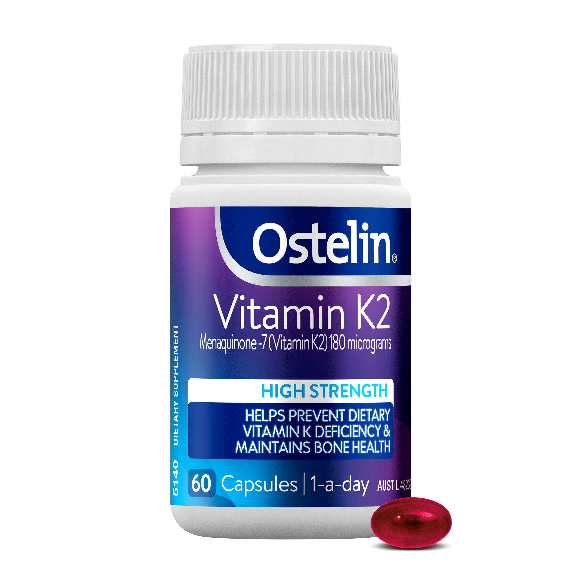 Ostelin Vitamin K2 - 60 capsules - Image 2