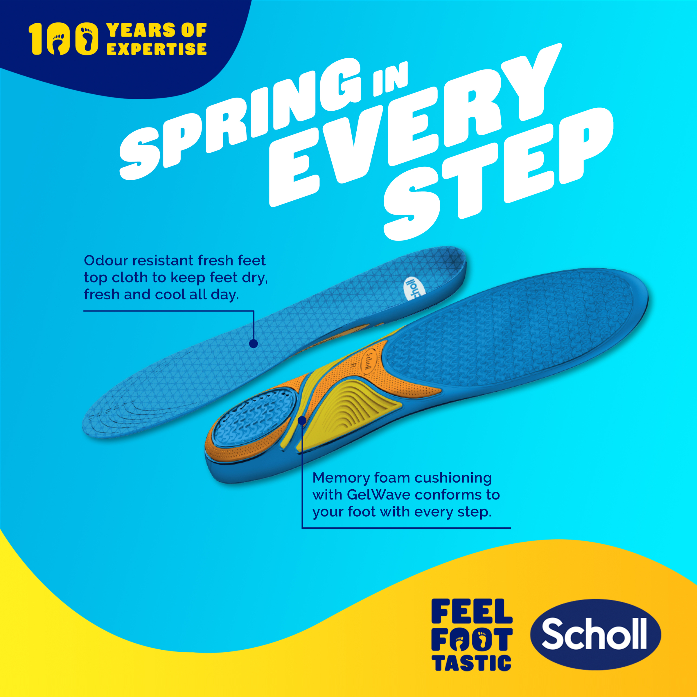 Scholl Gel Activ Insole Casual Small 1 each - Image 4
