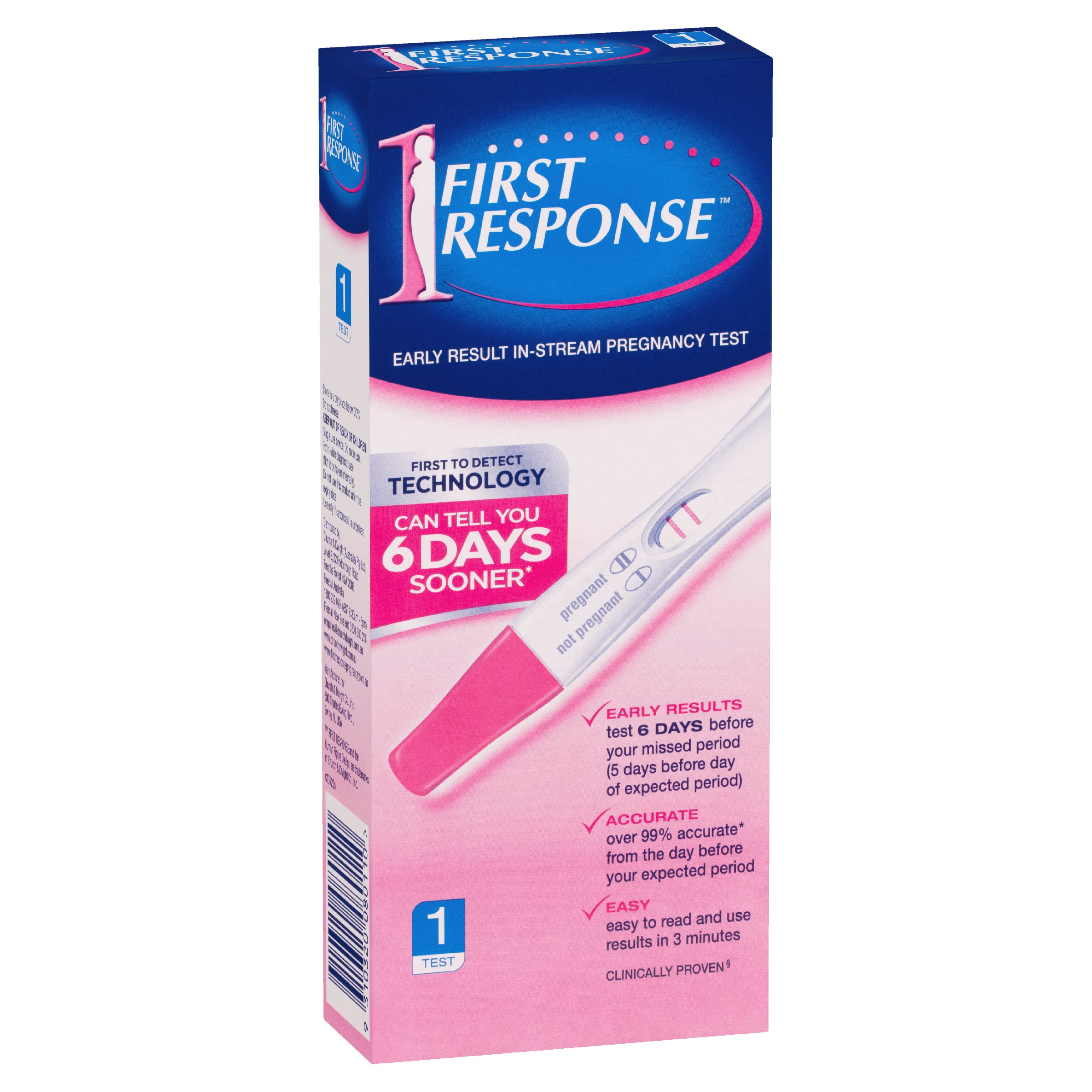 First Response Pregnancy Test In-Stream 1 pack - Image 10