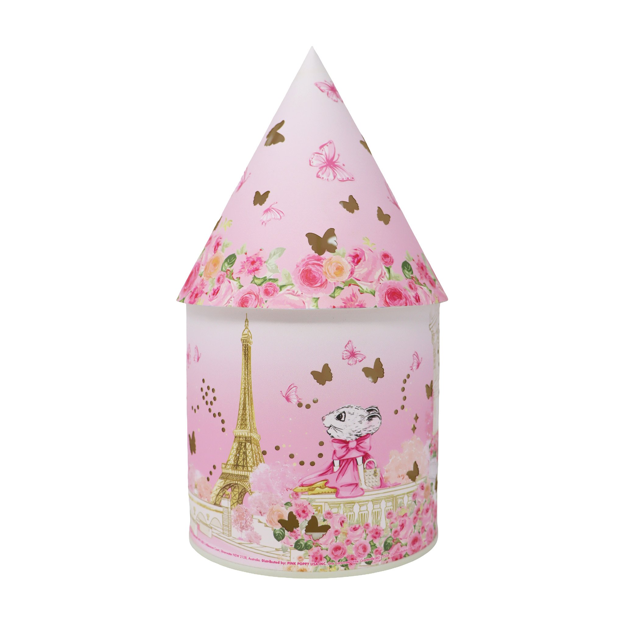 Claris The Chicest Mouse In Paris Led Colour Changing Lantern 1 each - Image 1