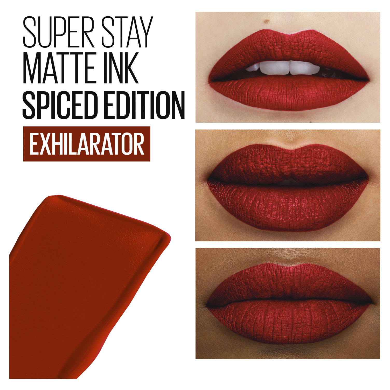 Maybelline SuperStay Matte Ink Spiced Up Lipstick 305 Exhilarator 1 each - Image 5
