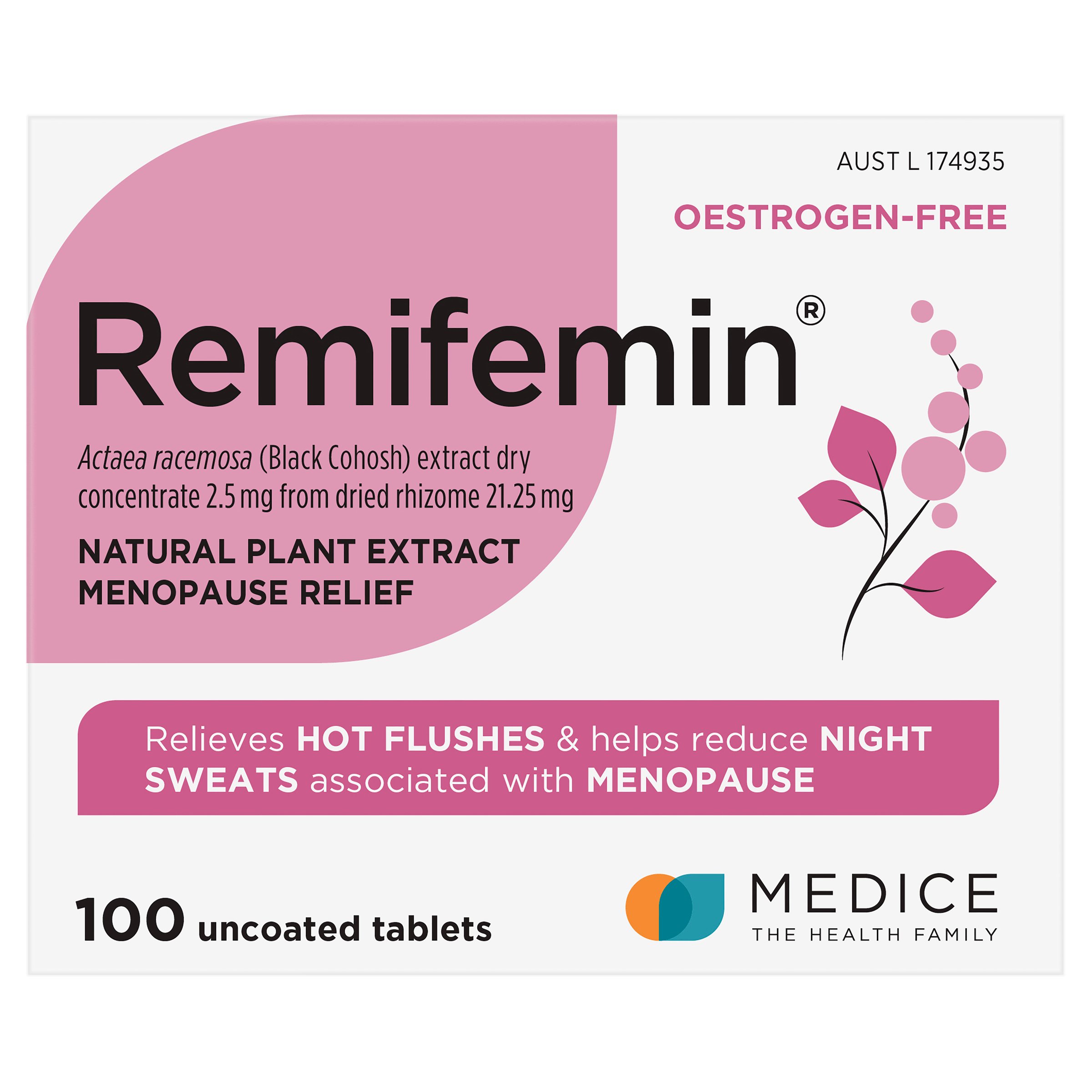 Remifemin Remifemin 100 tablets - Image 1