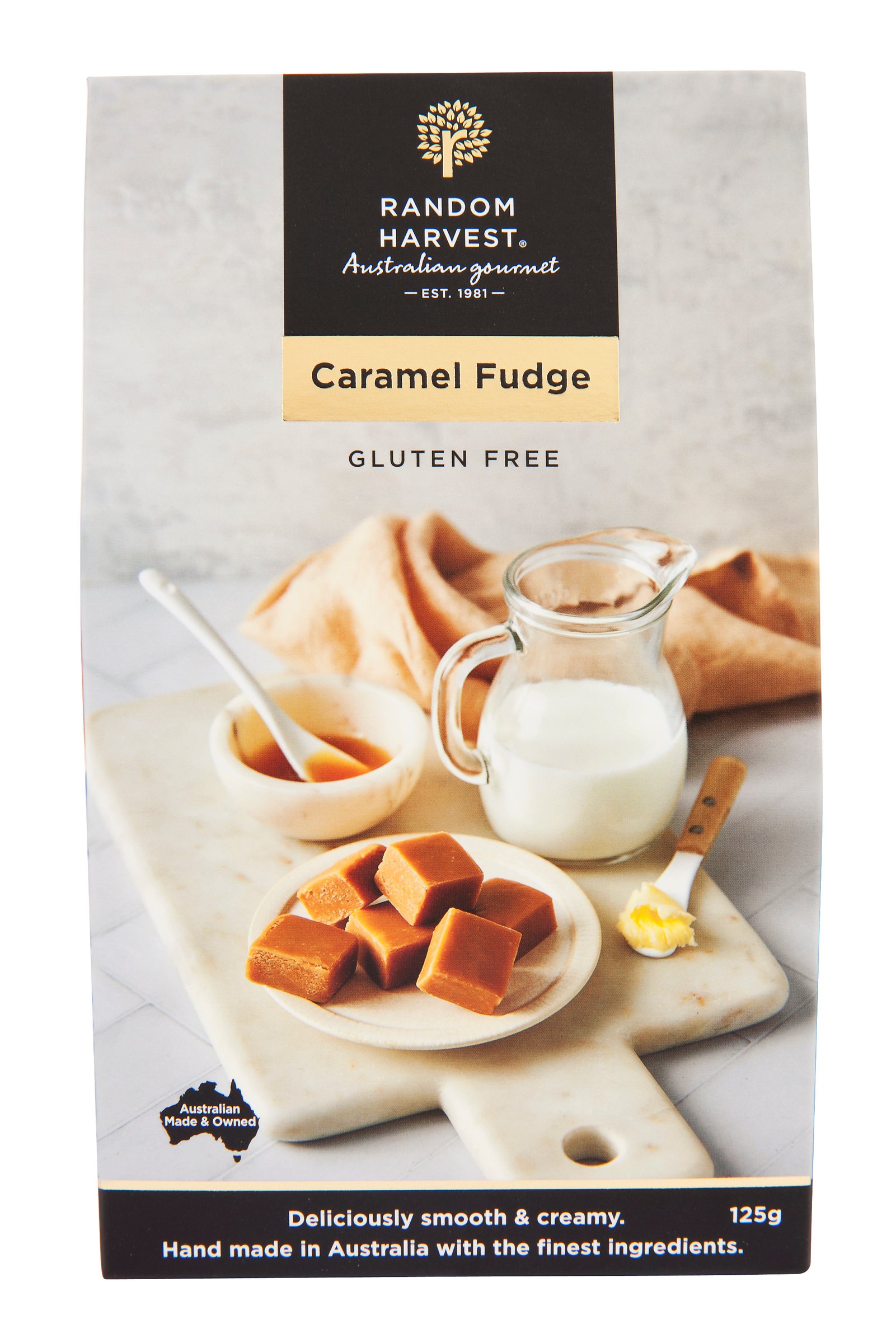 Random Harvest Caramel Fudge 125g