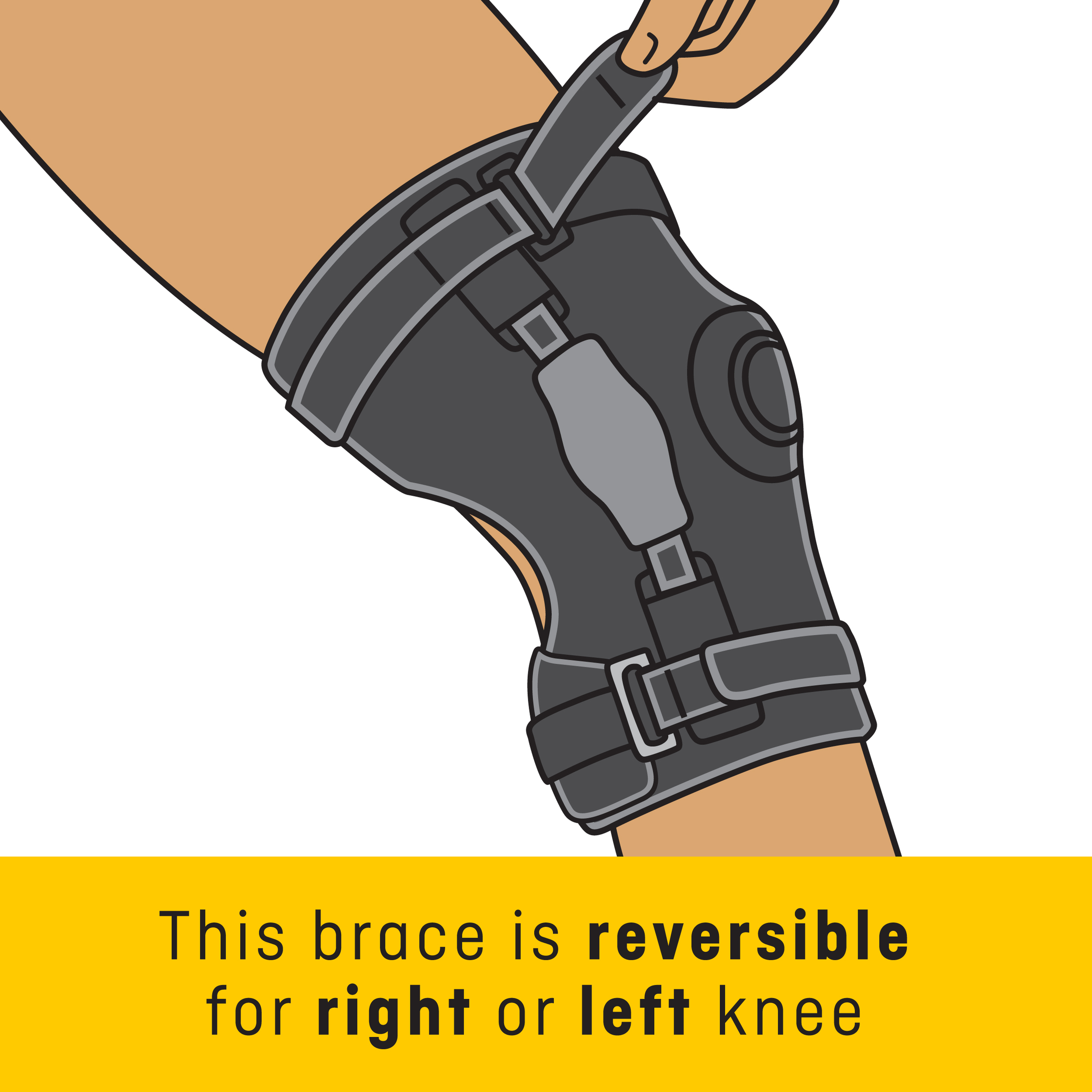 Futuro Hinged Knee Stabiliser 1 each - Image 2