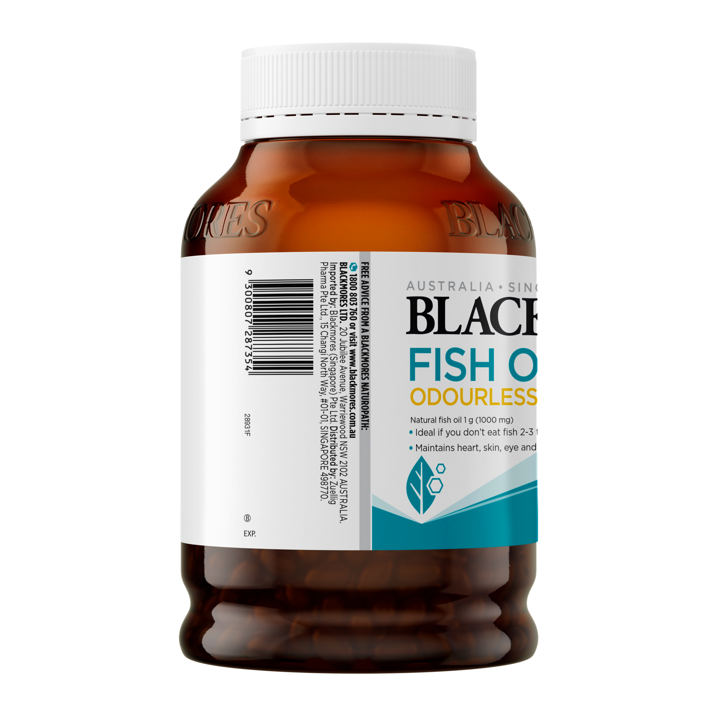 Blackmores Odourless Fish Oil 1000 - 400 Capsules - Image 3