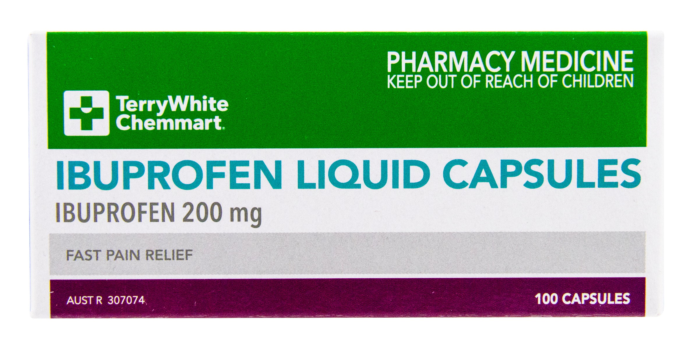 TerryWhite Chemmart Ibuprofen 100 liquid capsules - Image 2